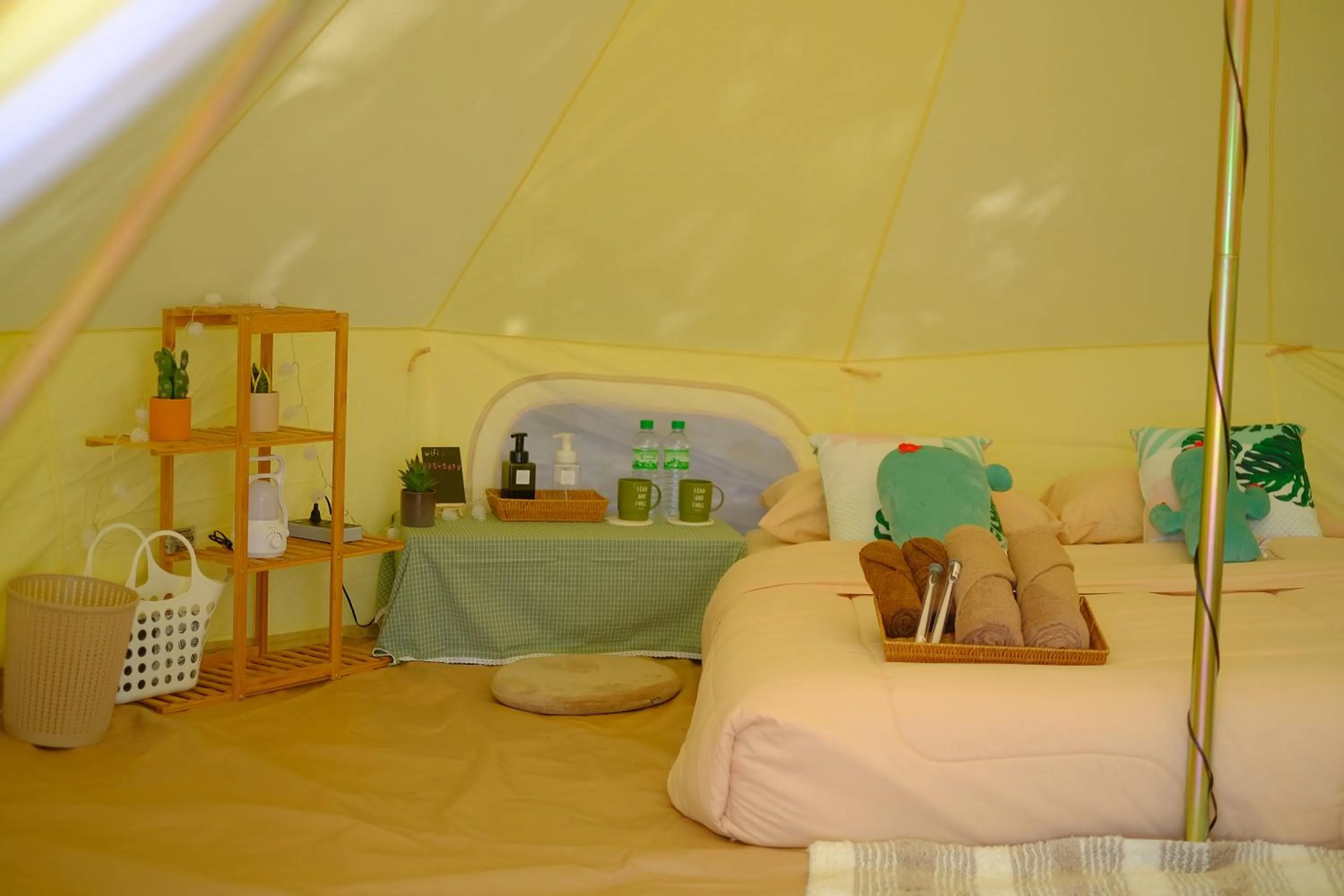 Decorative detail in O Little Tent de Koh Chang