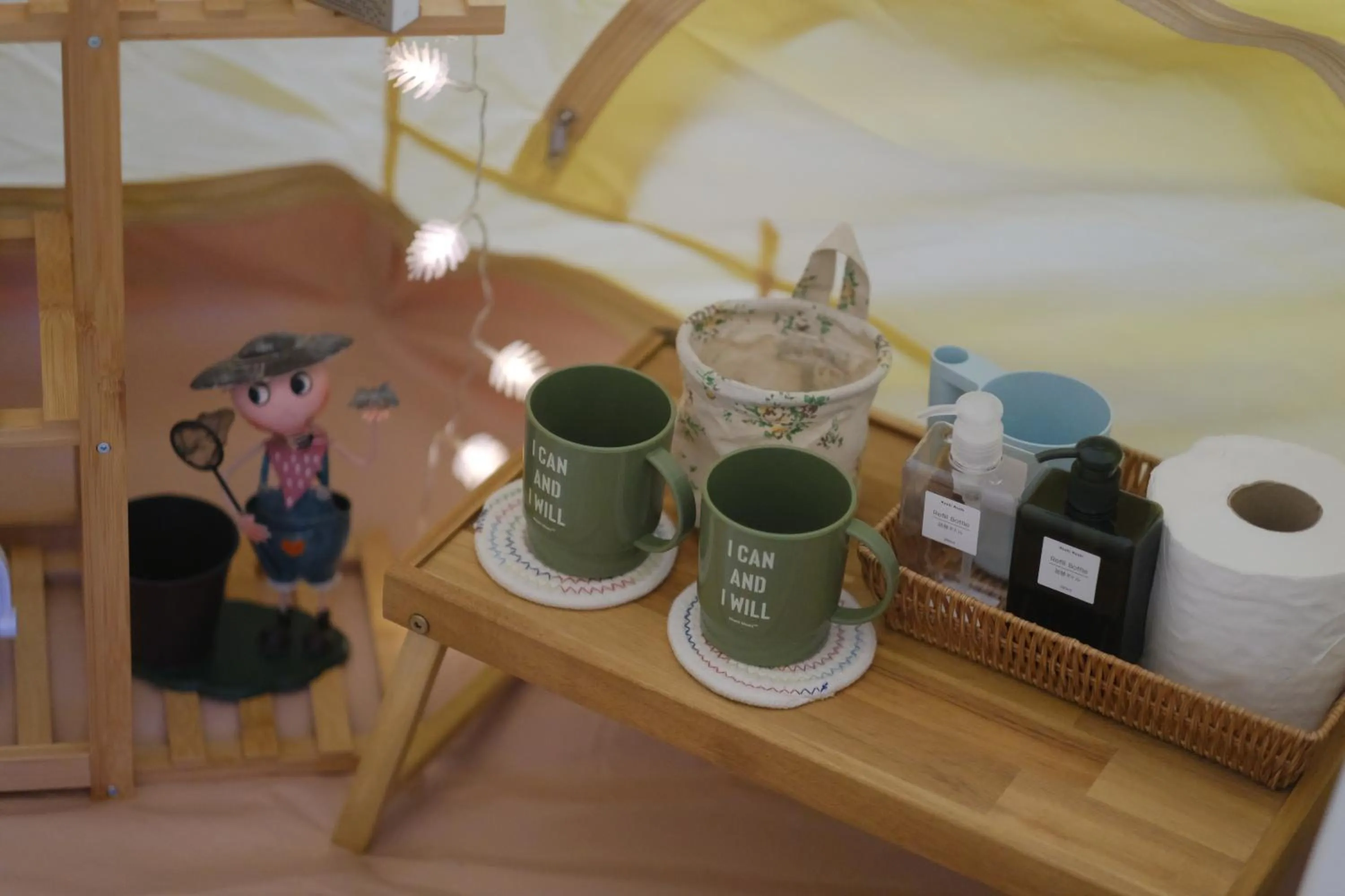 Decorative detail in O Little Tent de Koh Chang