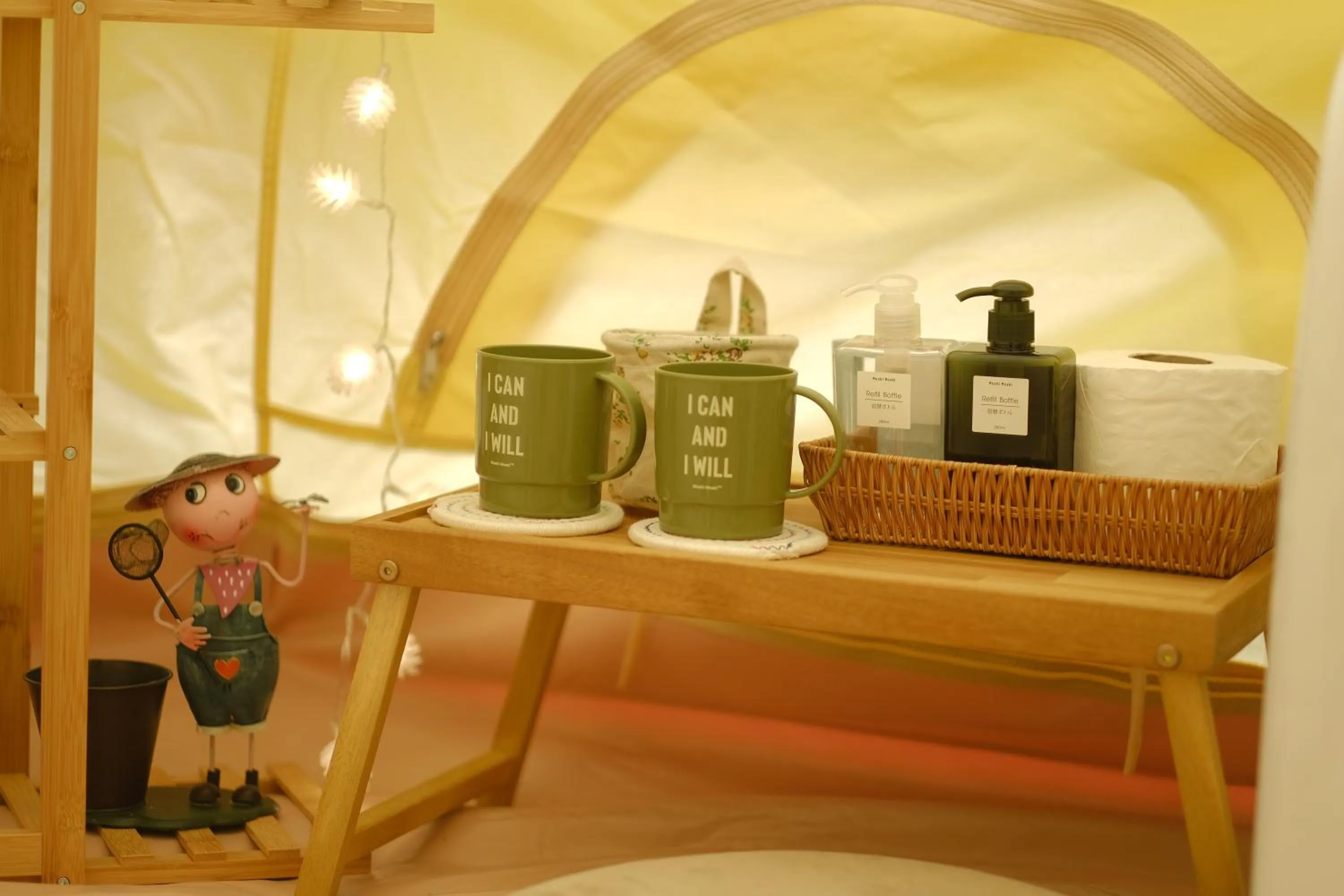 Decorative detail in O Little Tent de Koh Chang