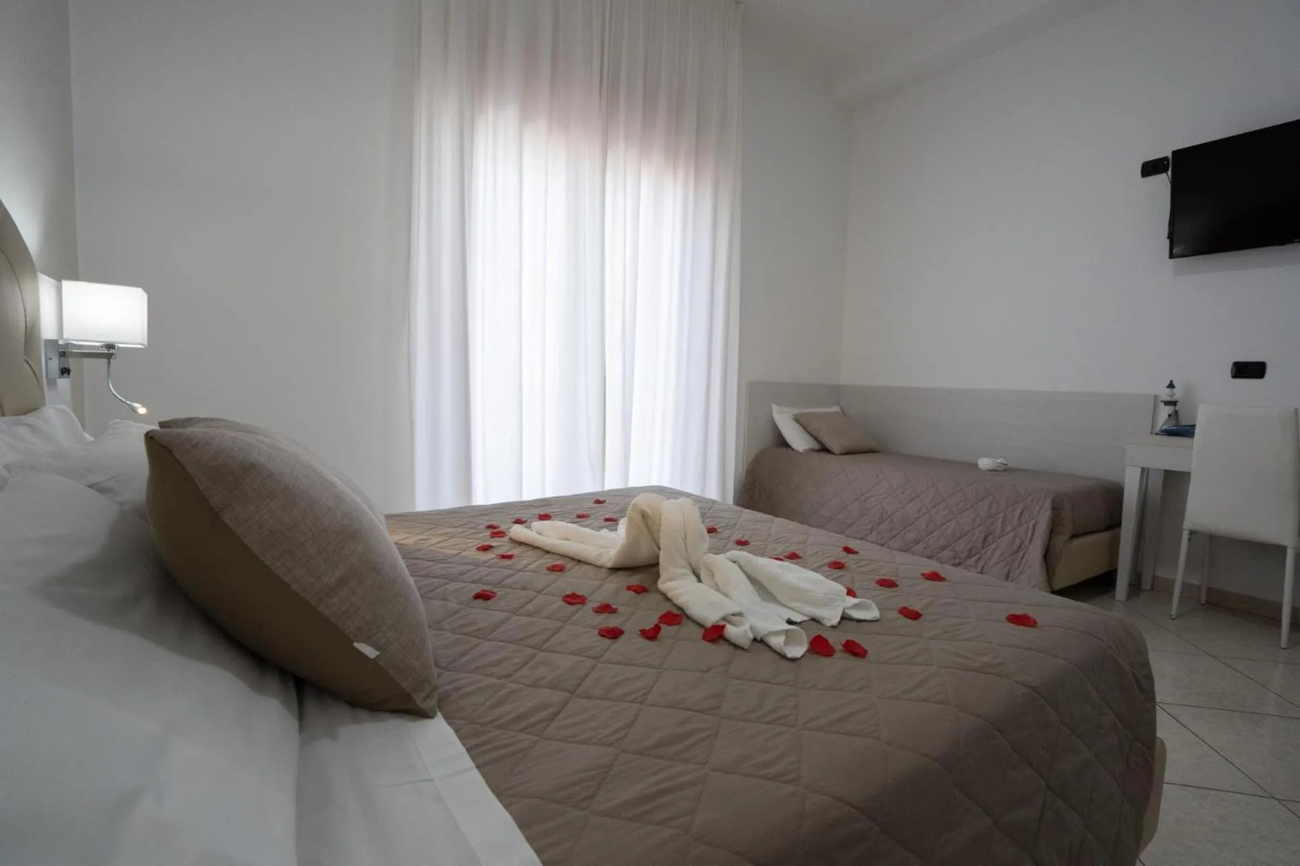 Bed in B&B Il Gabbiano