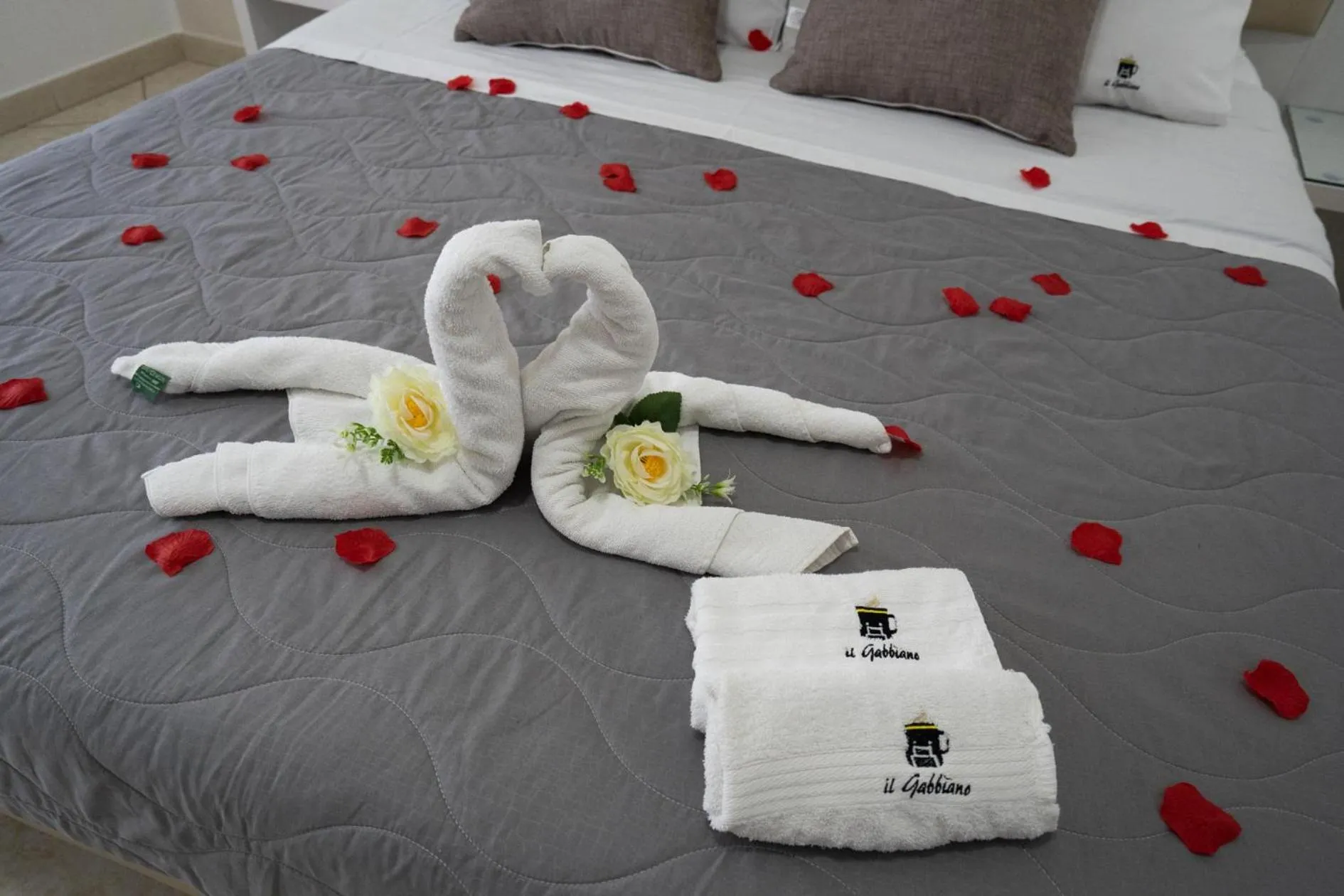 Bed in B&B Il Gabbiano