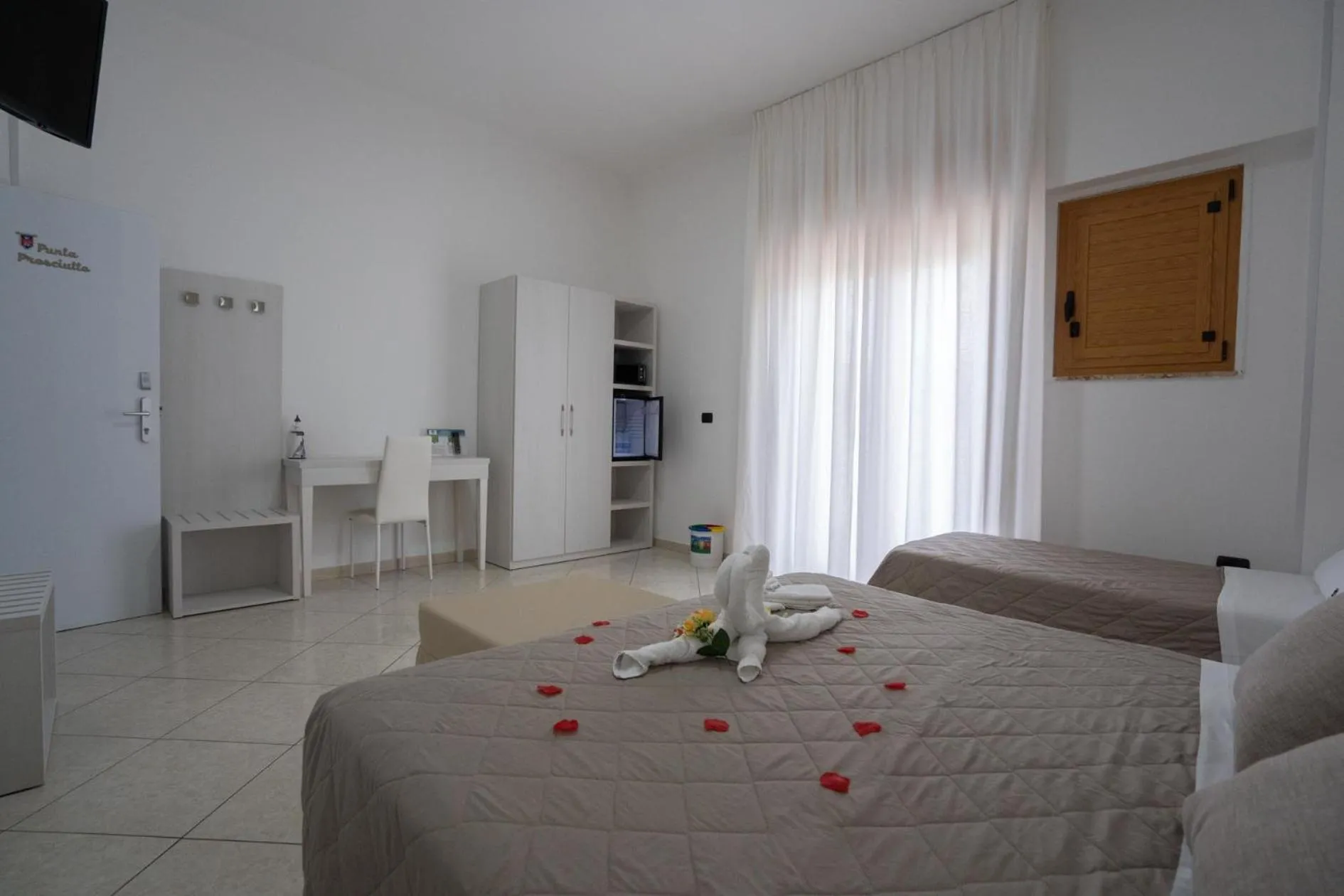 Bed in B&B Il Gabbiano