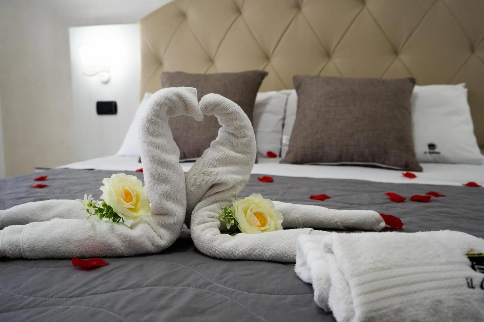 Bed in B&B Il Gabbiano