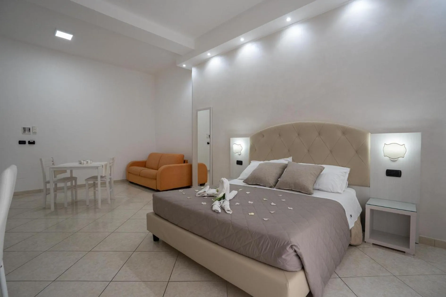 Bed in B&B Il Gabbiano