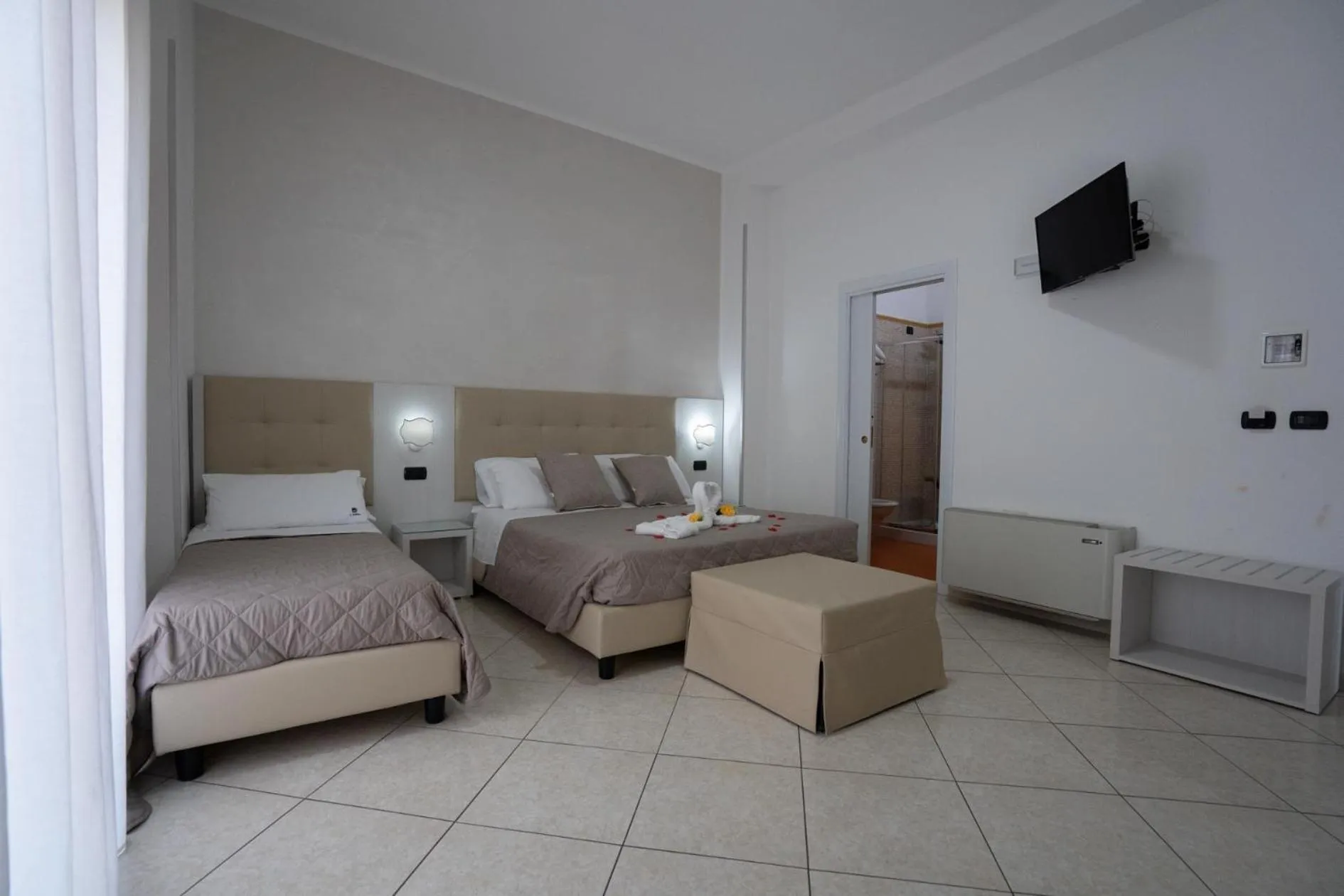 Bed in B&B Il Gabbiano