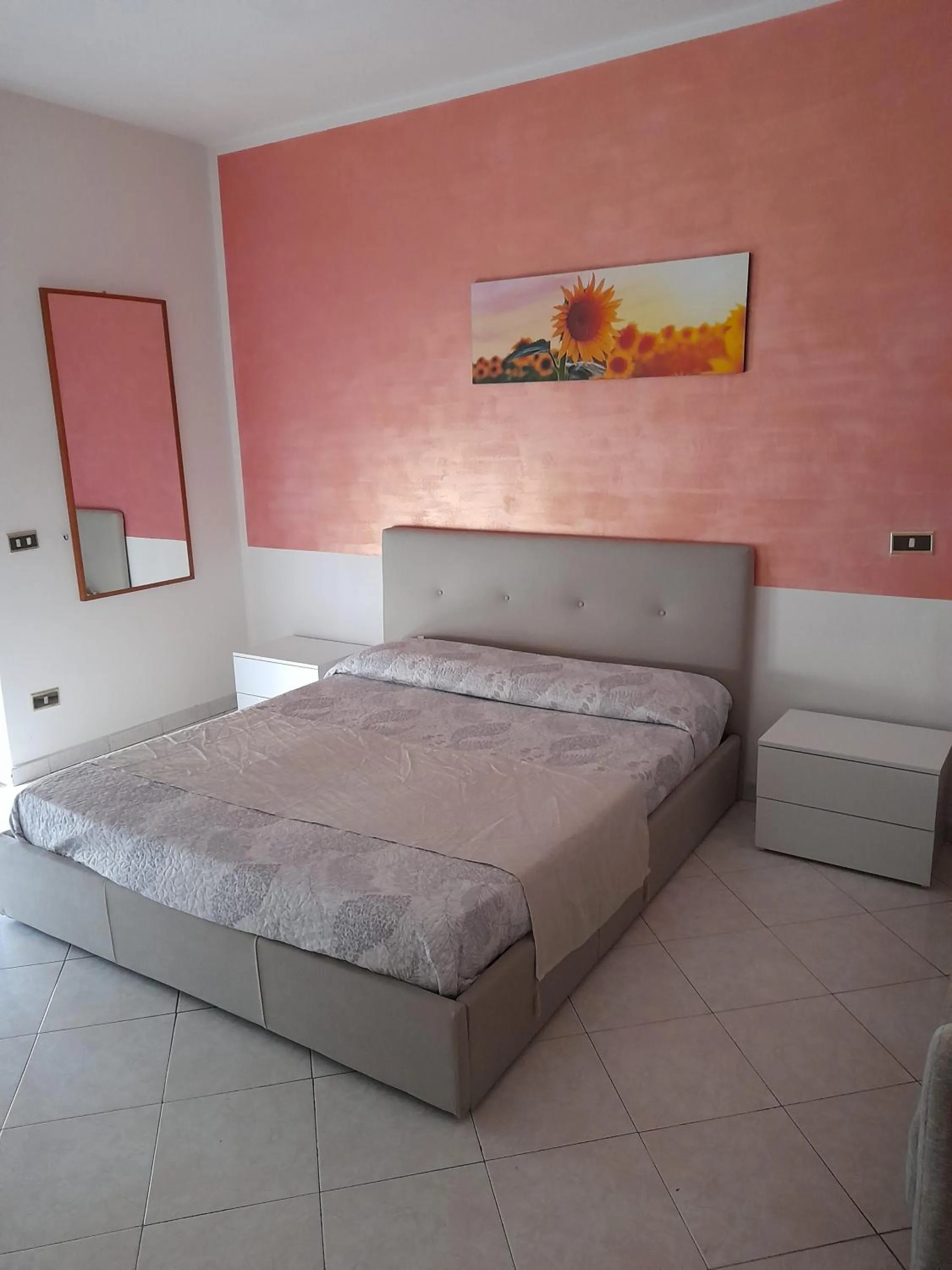 Bed in Hotel De Rosa