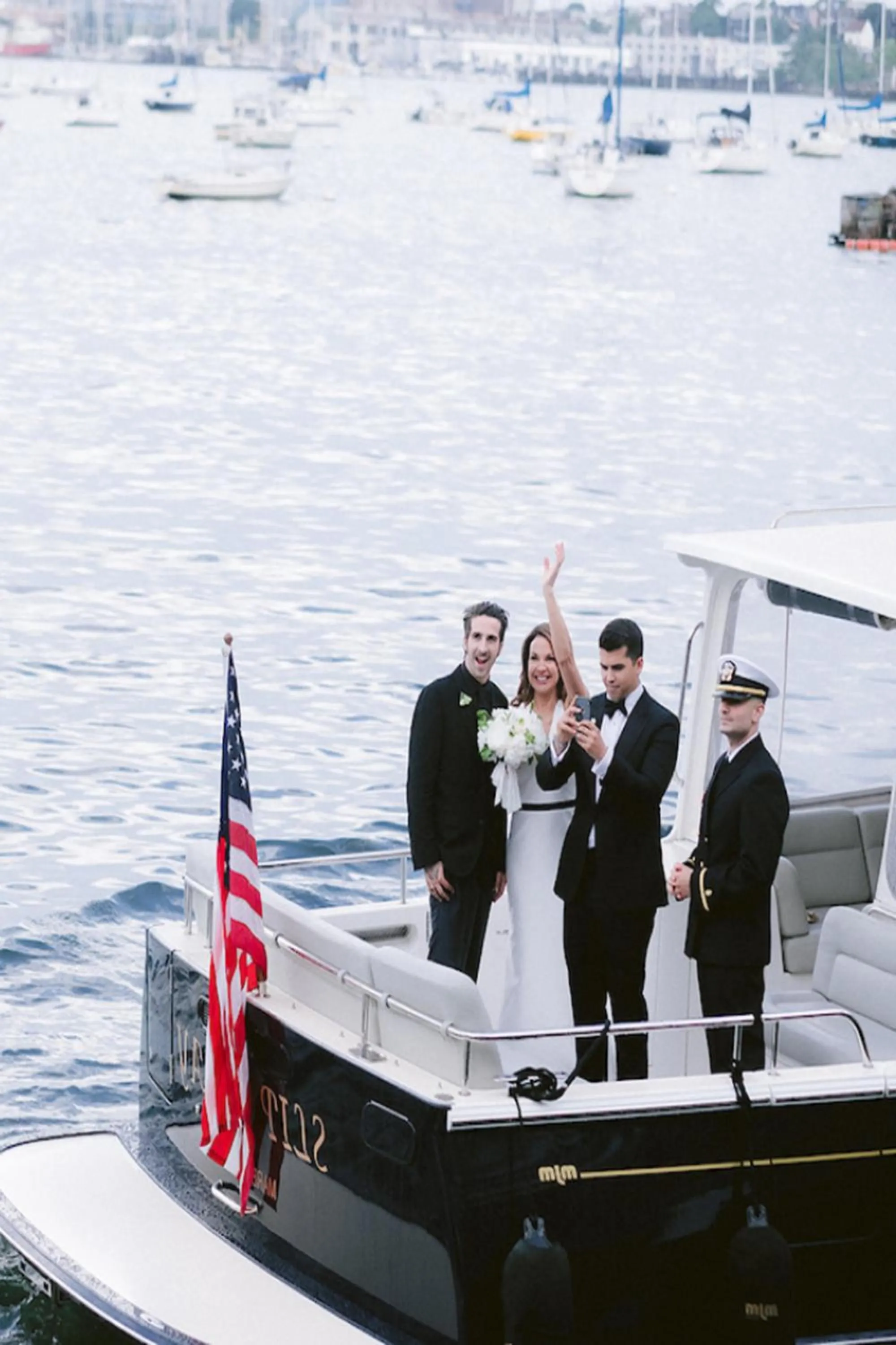 wedding in Boston Harbor Hotel