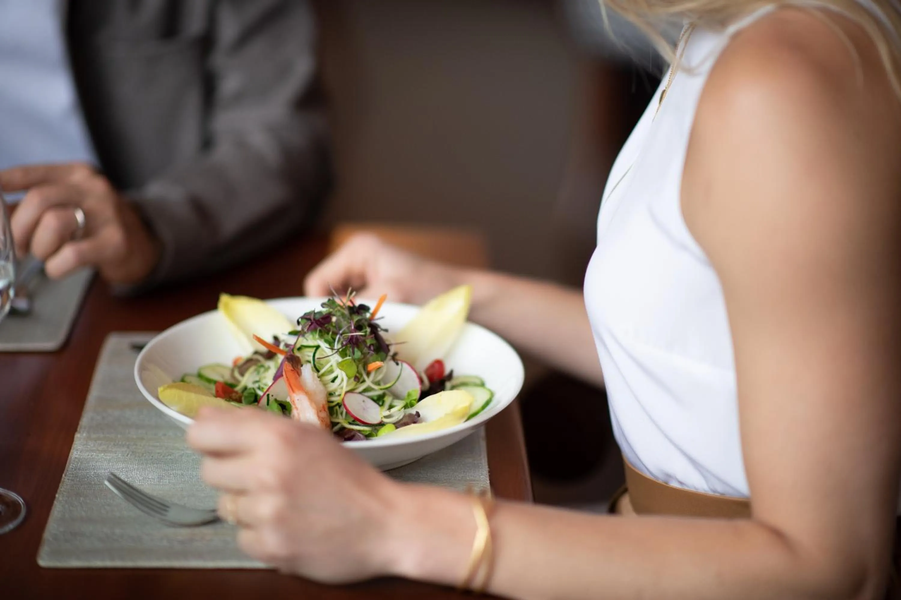 Food in Boston Harbor Hotel