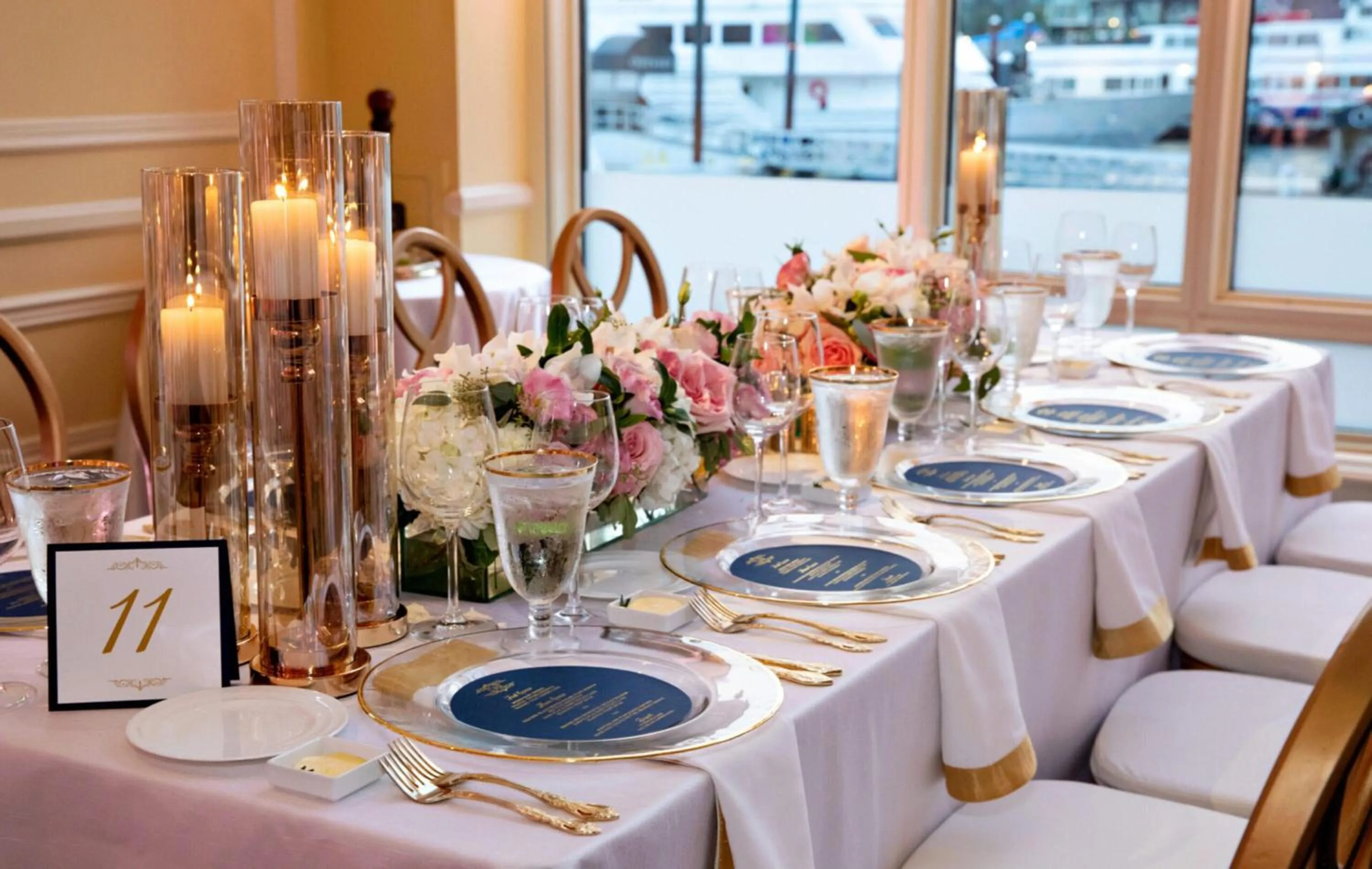 Food and drinks in Boston Harbor Hotel