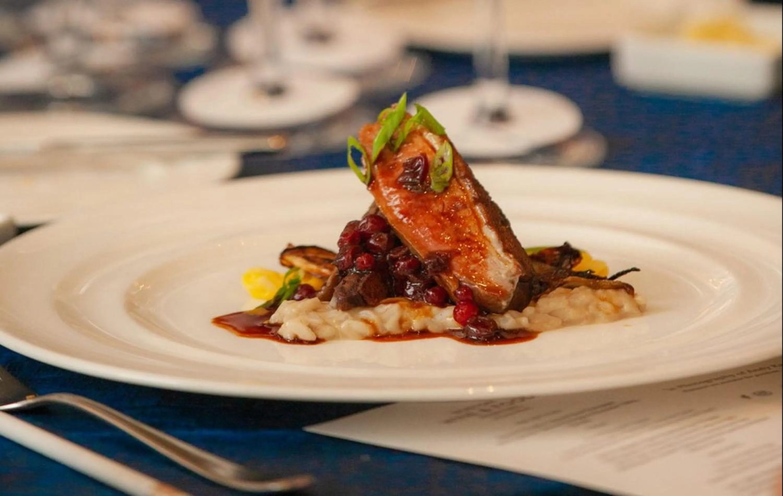 Food in Boston Harbor Hotel