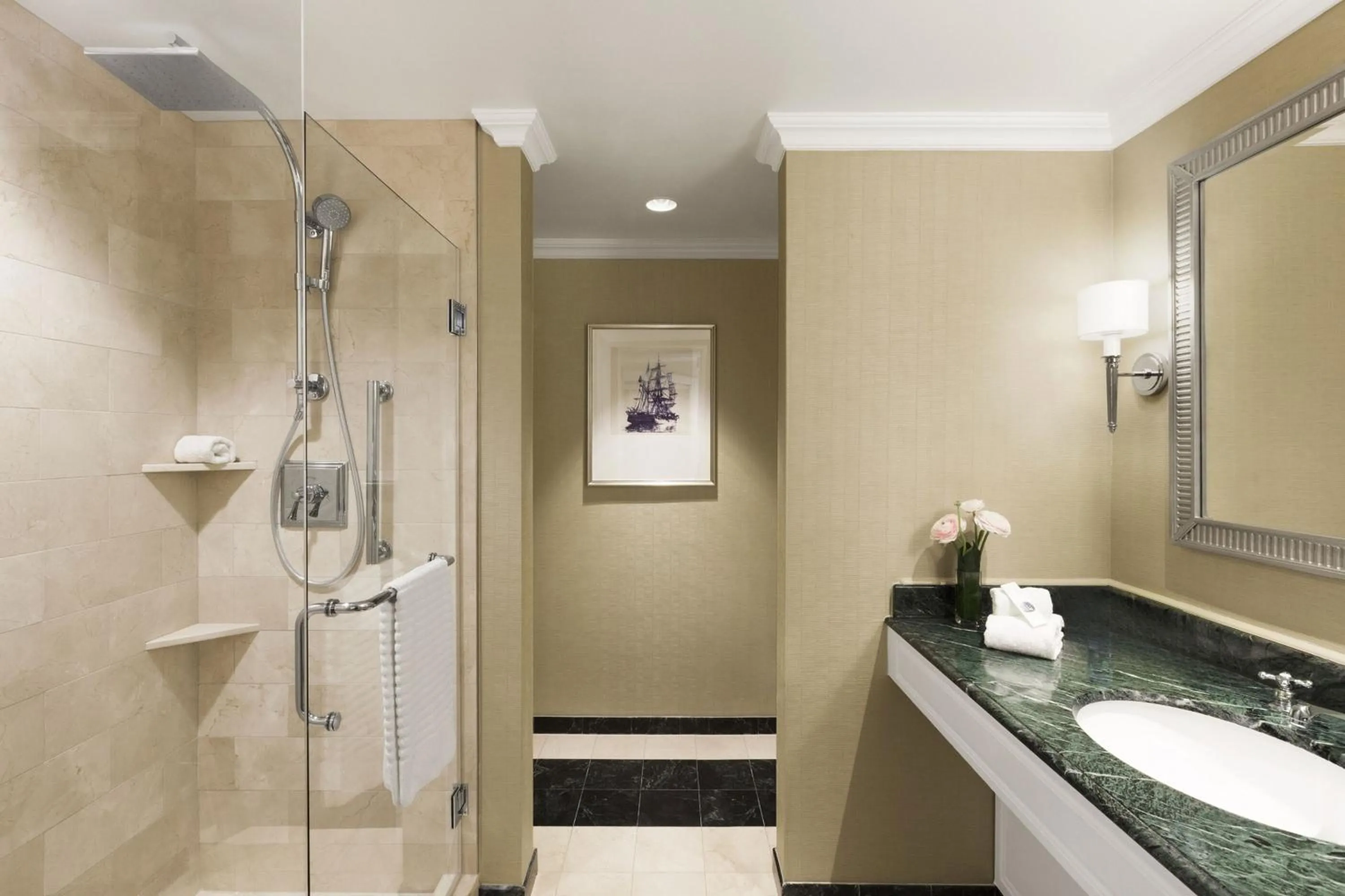 Bathroom in Boston Harbor Hotel