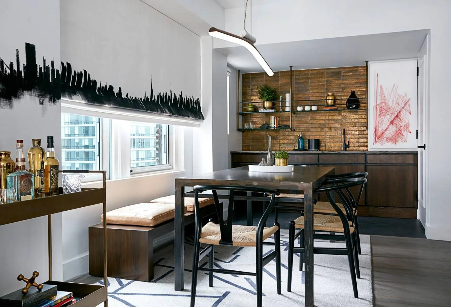 Living room in The Renwick