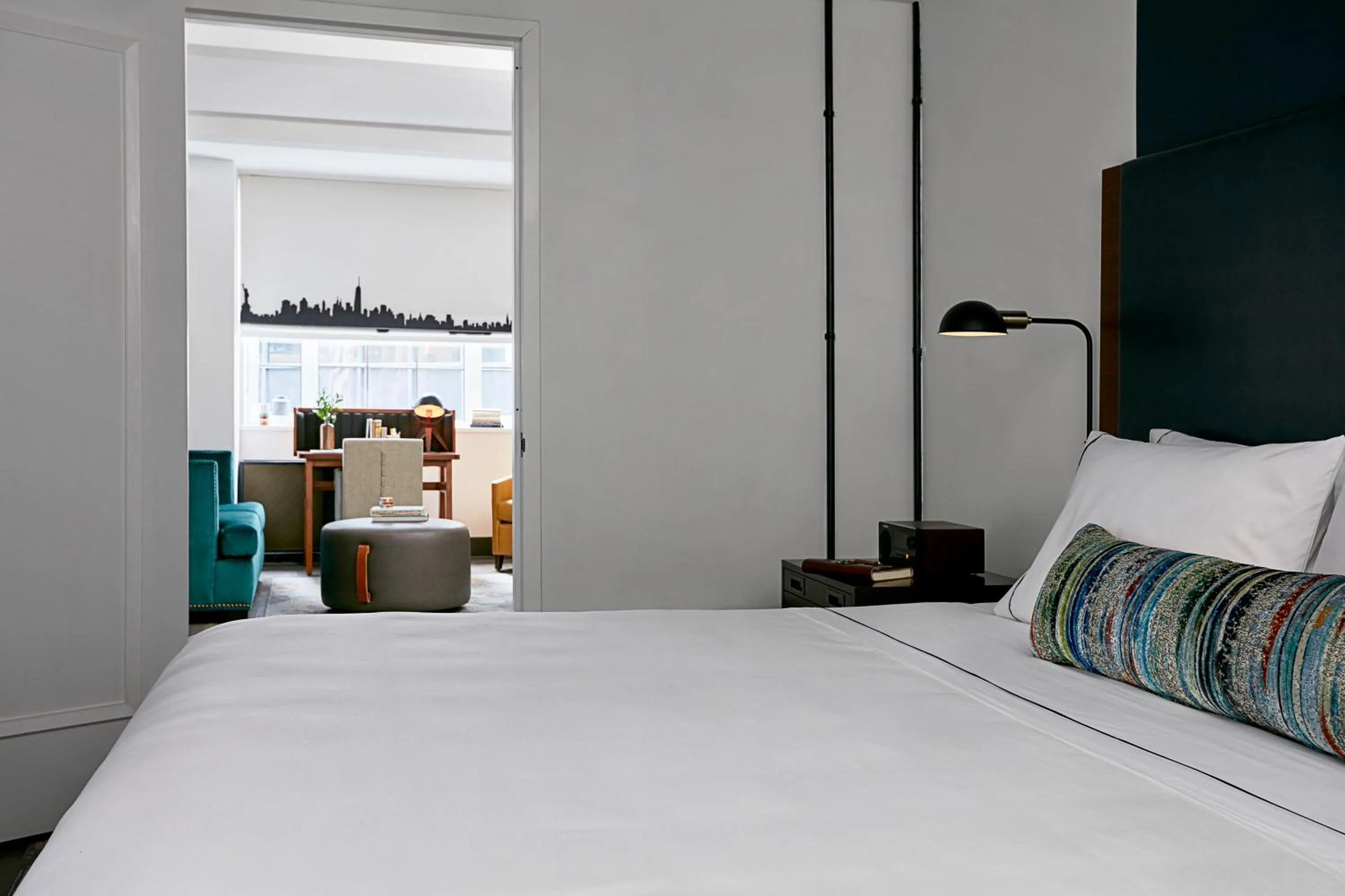 Photo of the whole room, Bed in The Renwick