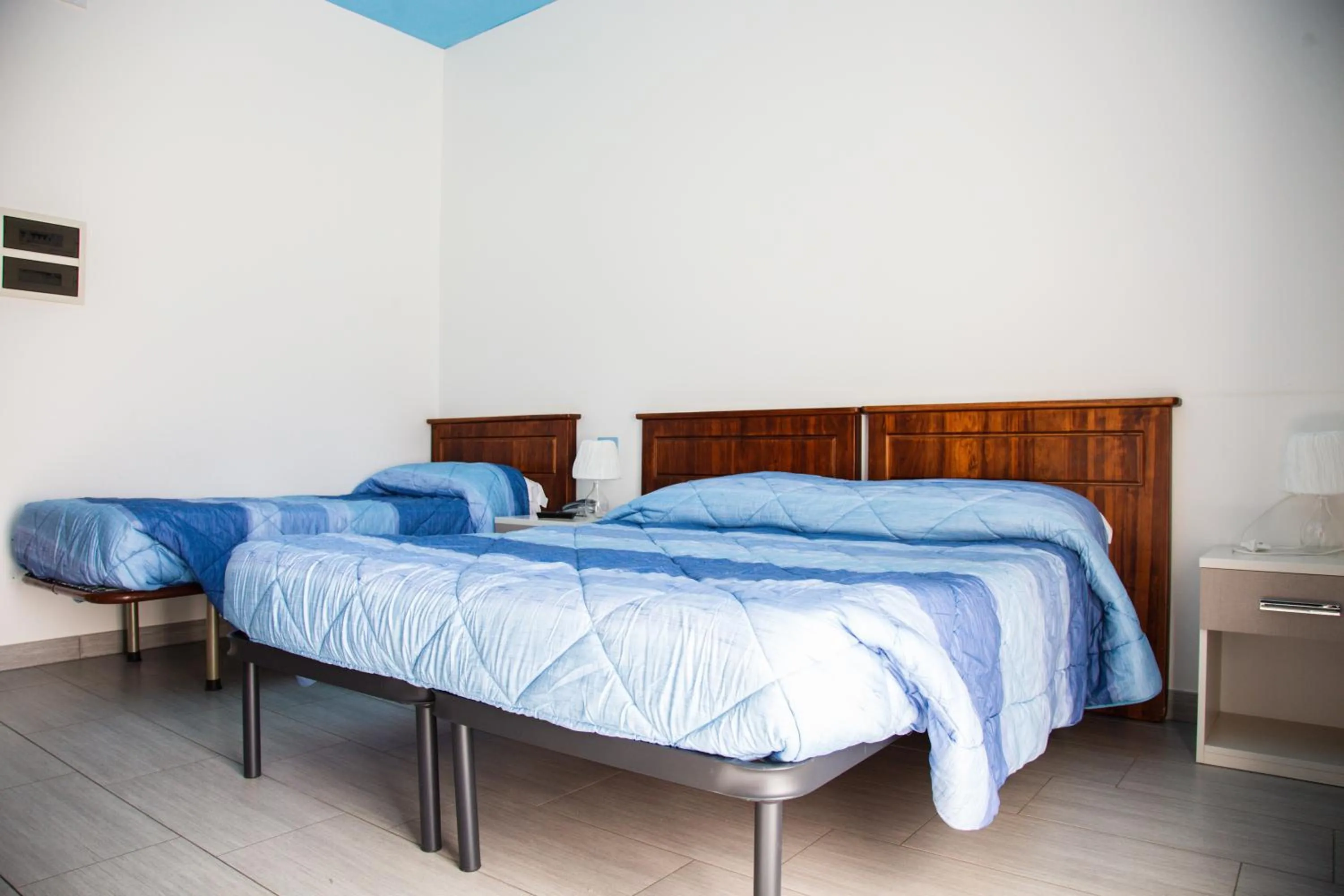 Bedroom, Bed in Hotel Pina Ristorante