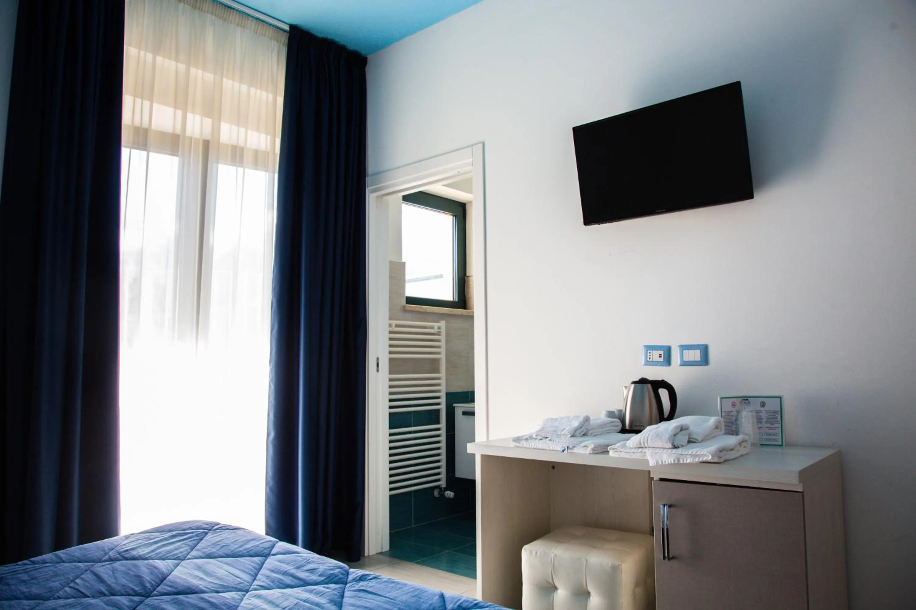 Bed in Hotel Pina Ristorante