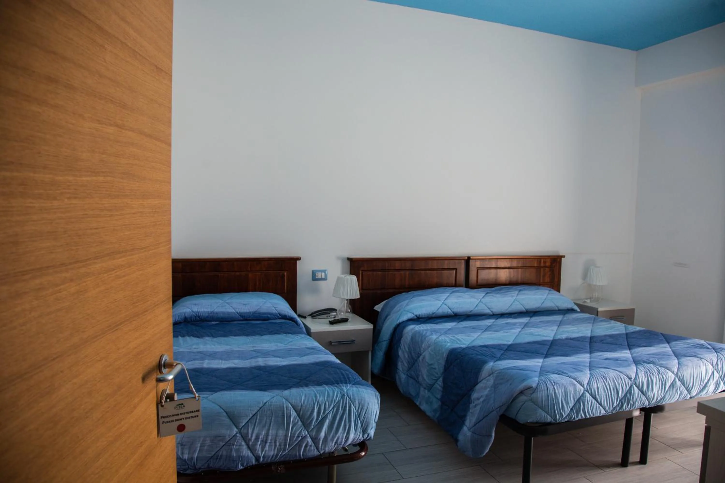 Bed in Hotel Pina Ristorante