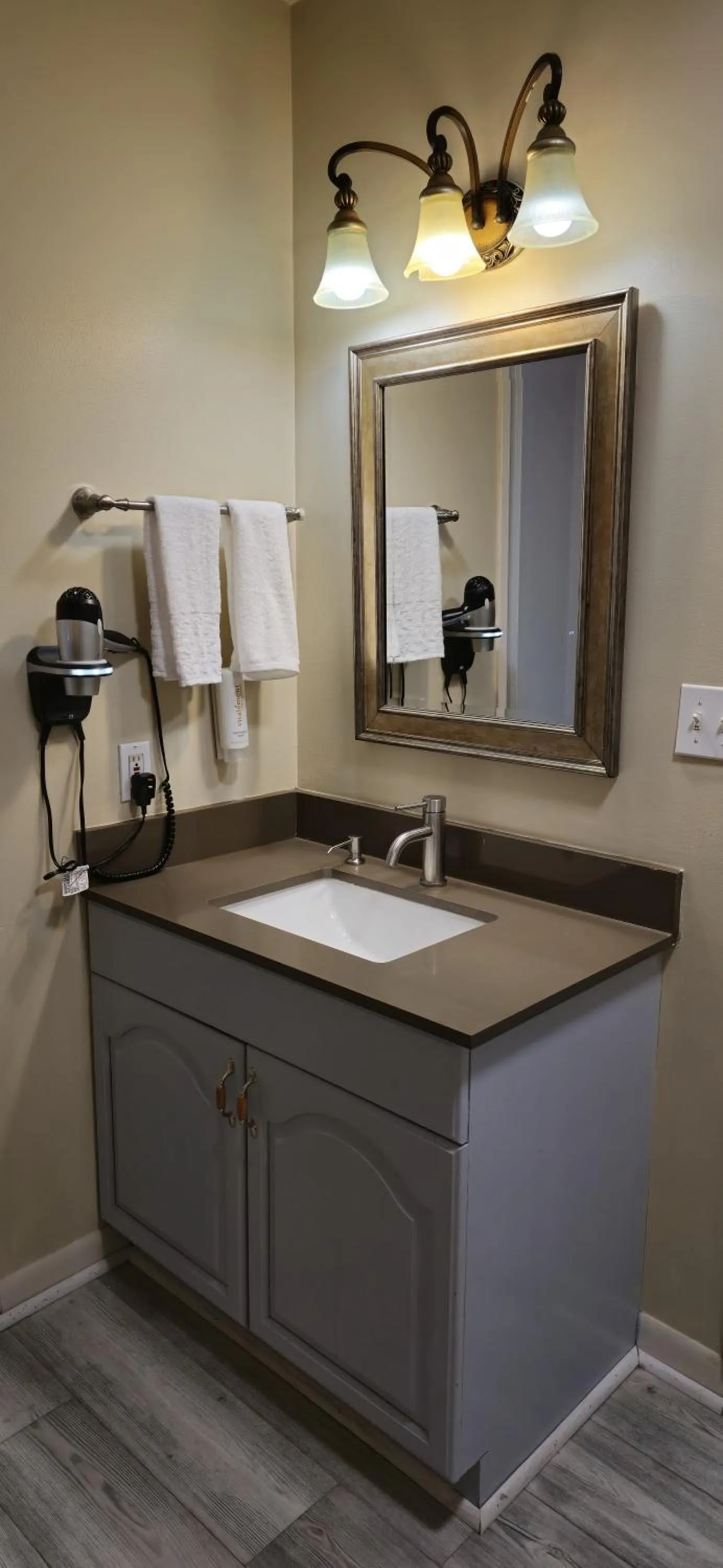 Bathroom in Rodeway Inn Oscoda