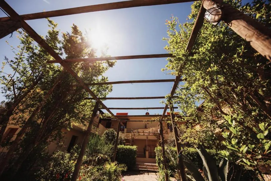 Garden view in Residence il Mandorlo