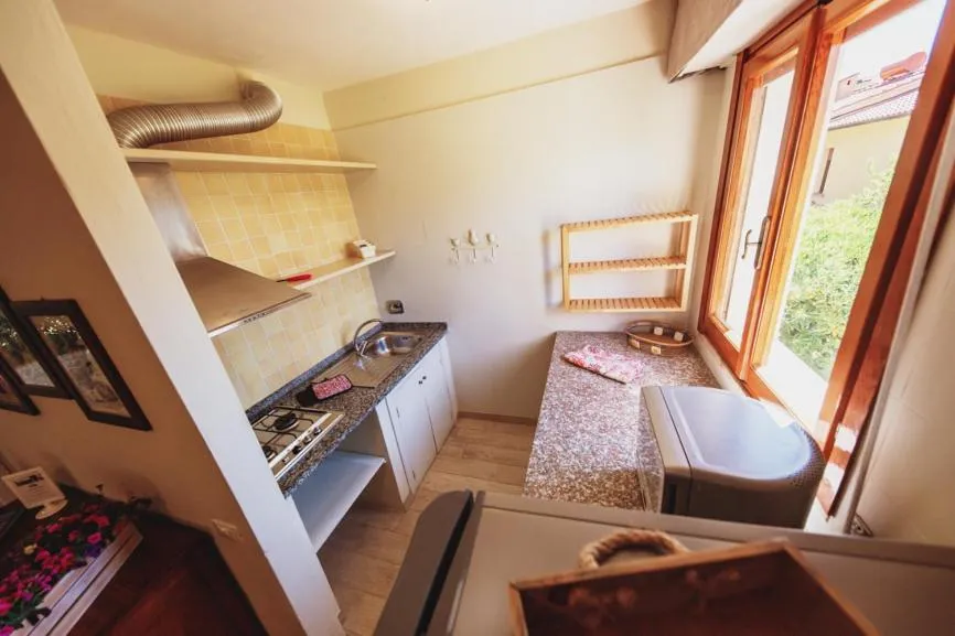 Kitchen or kitchenette in Residence il Mandorlo