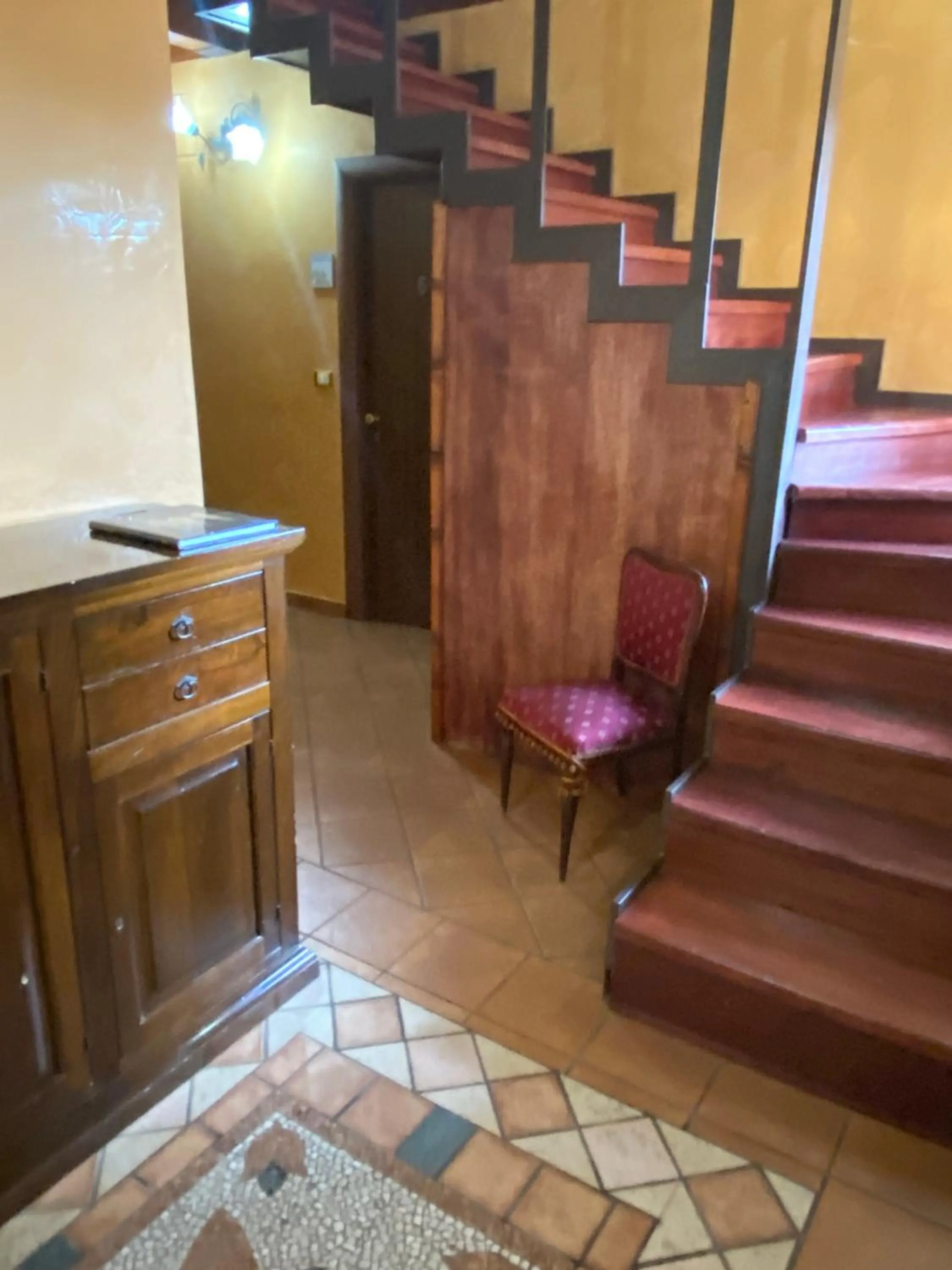 Lobby or reception in B&B L'Infiorescenza new