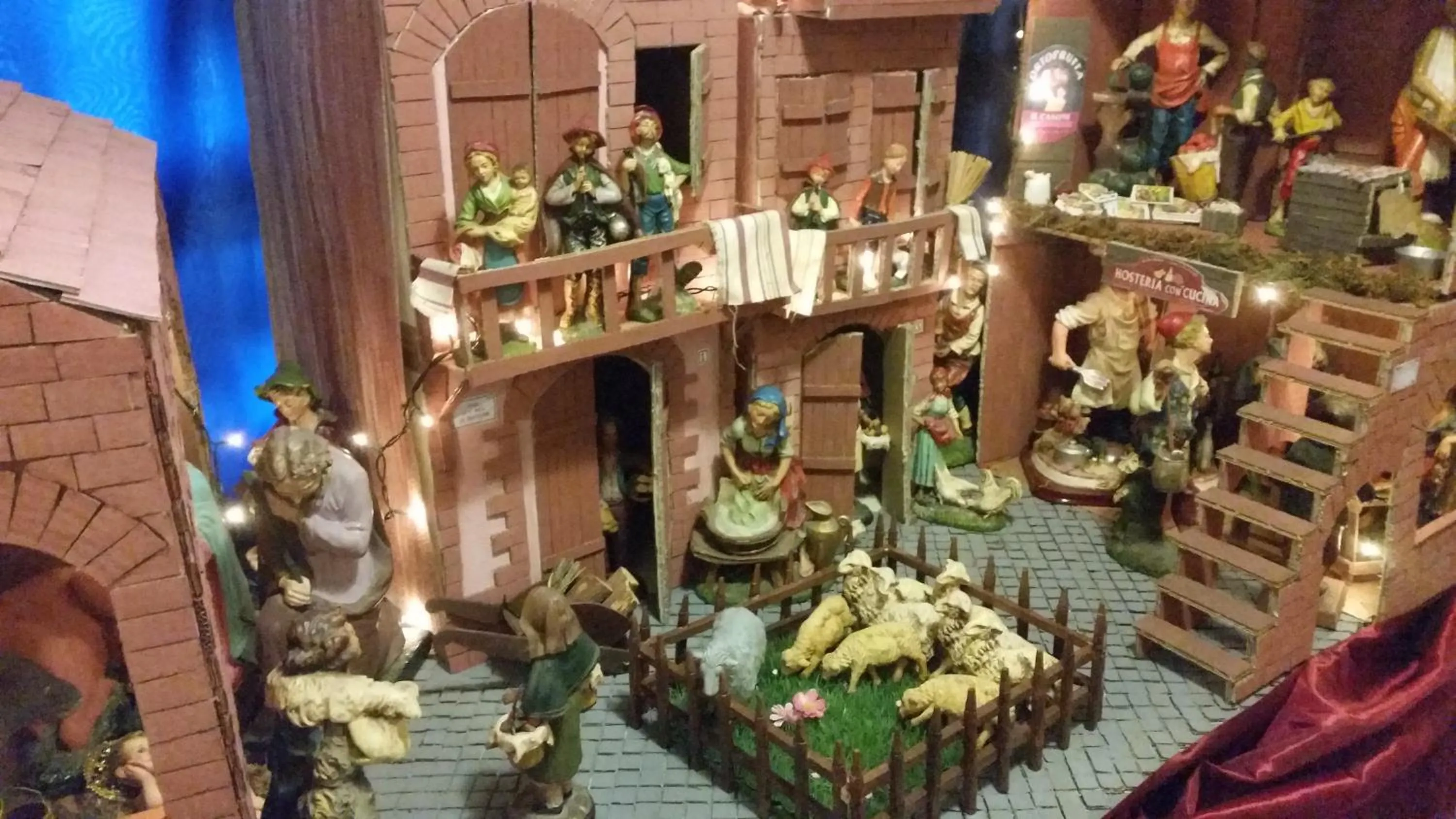 Decorative detail in Vecchia Roma Resort