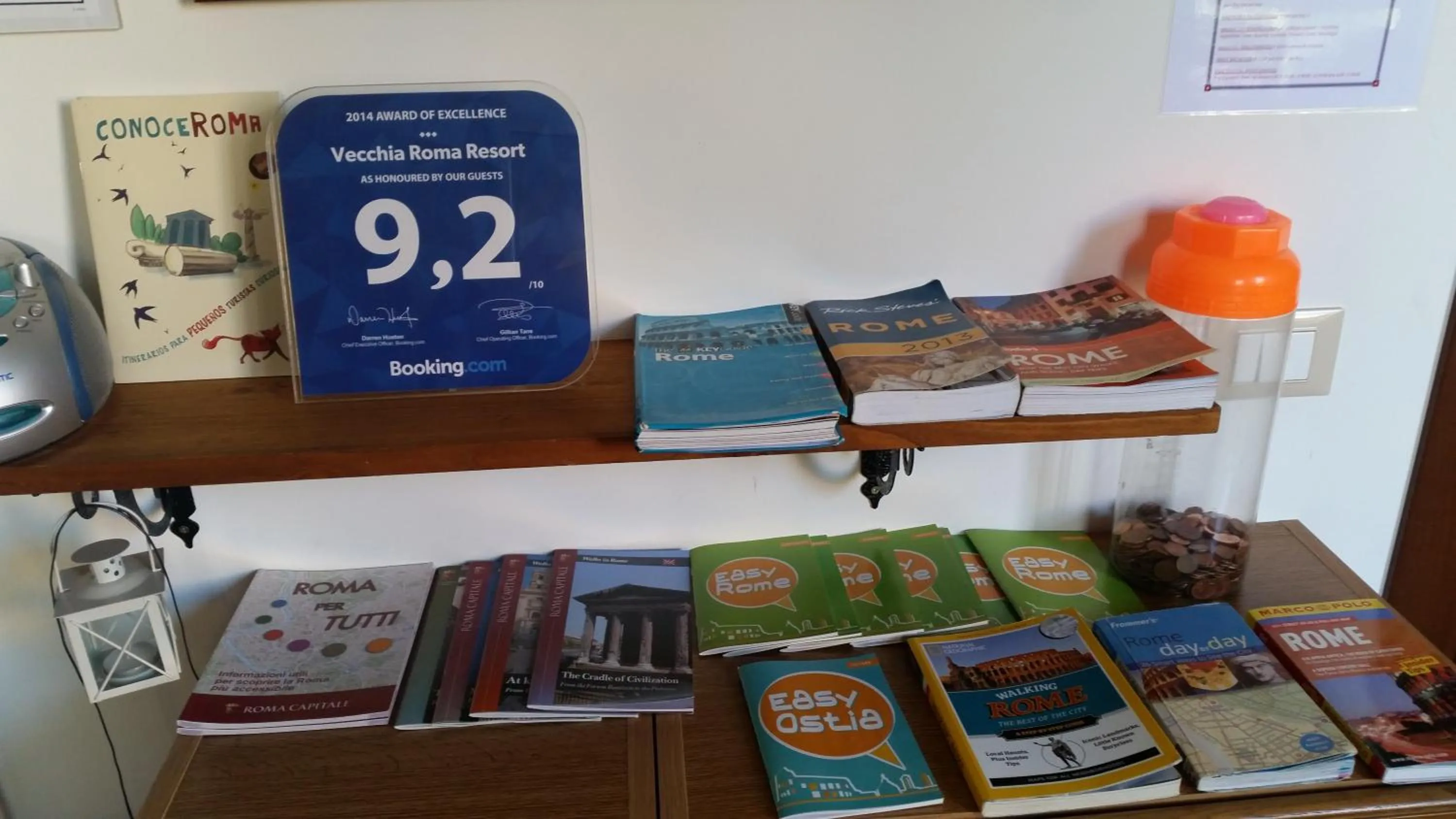 Certificate/Award in Vecchia Roma Resort