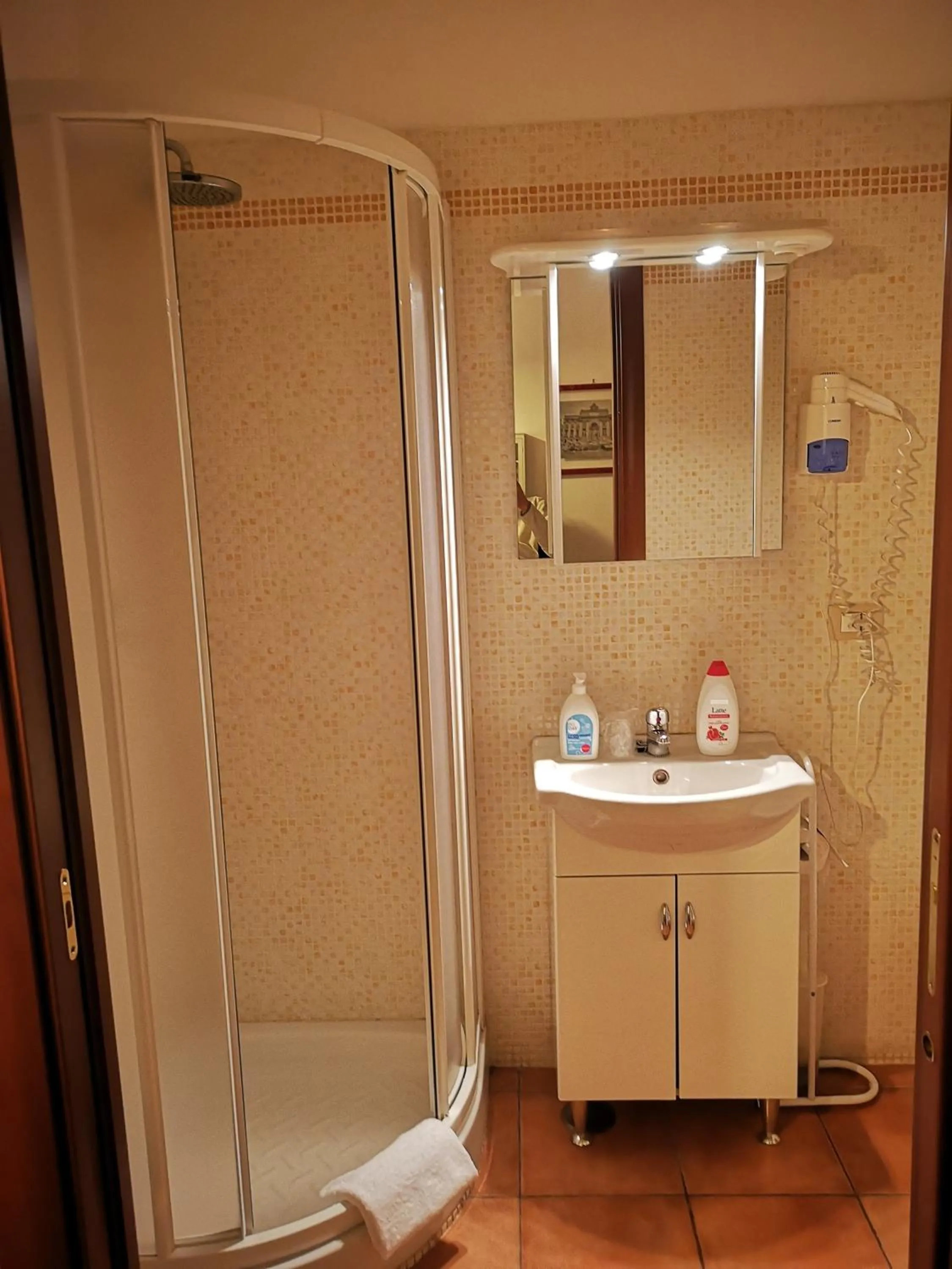 Bathroom in Vecchia Roma Resort