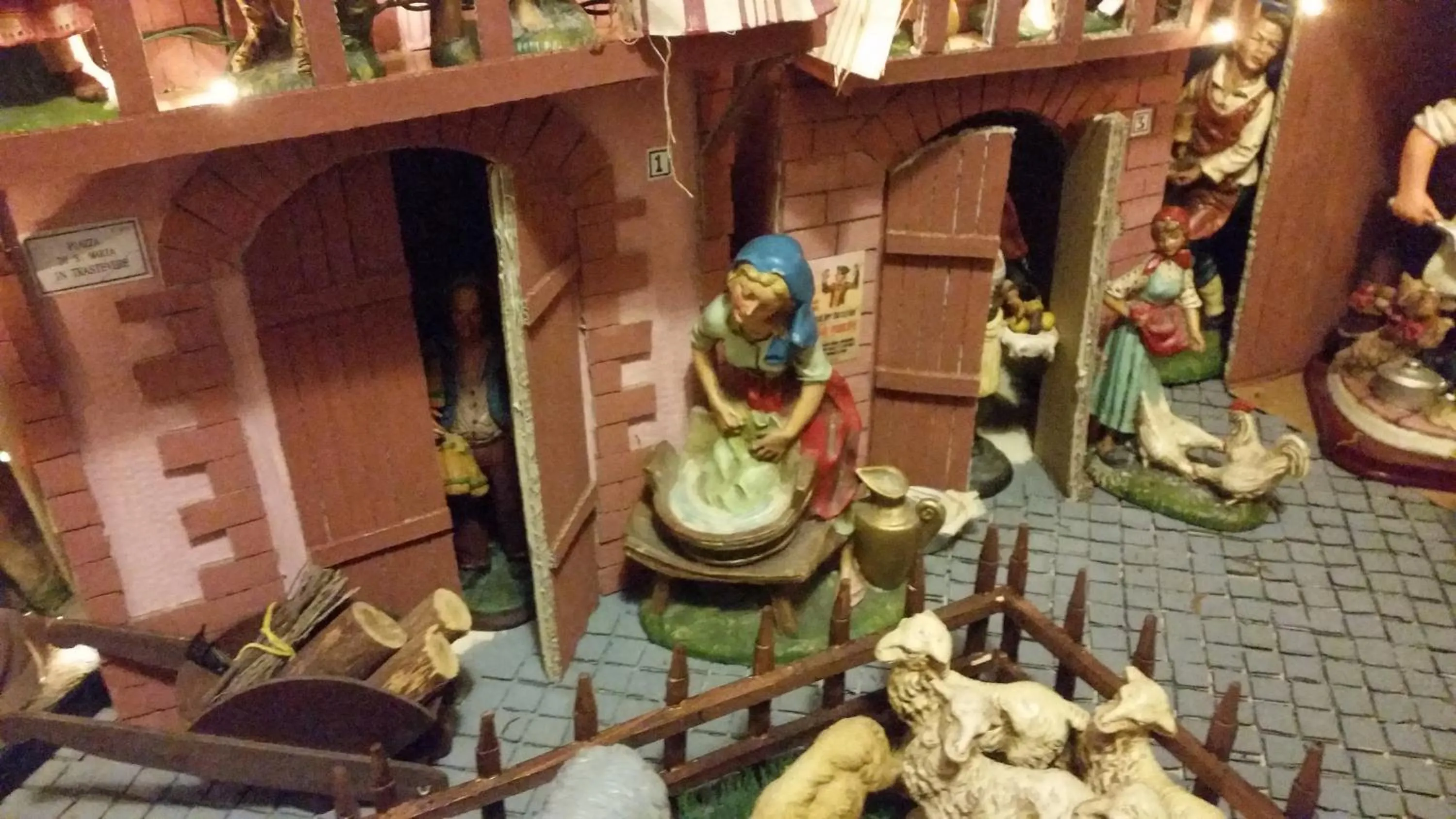 Decorative detail in Vecchia Roma Resort