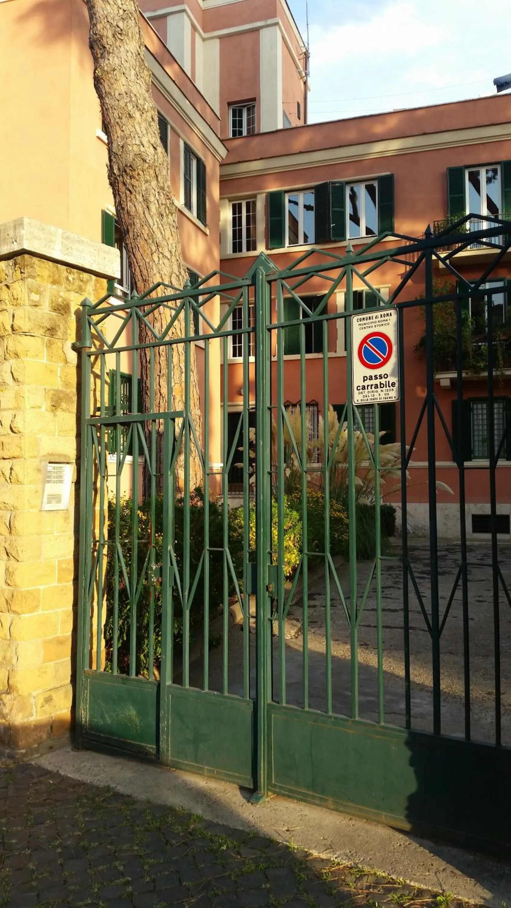 Facade/entrance in Vecchia Roma Resort