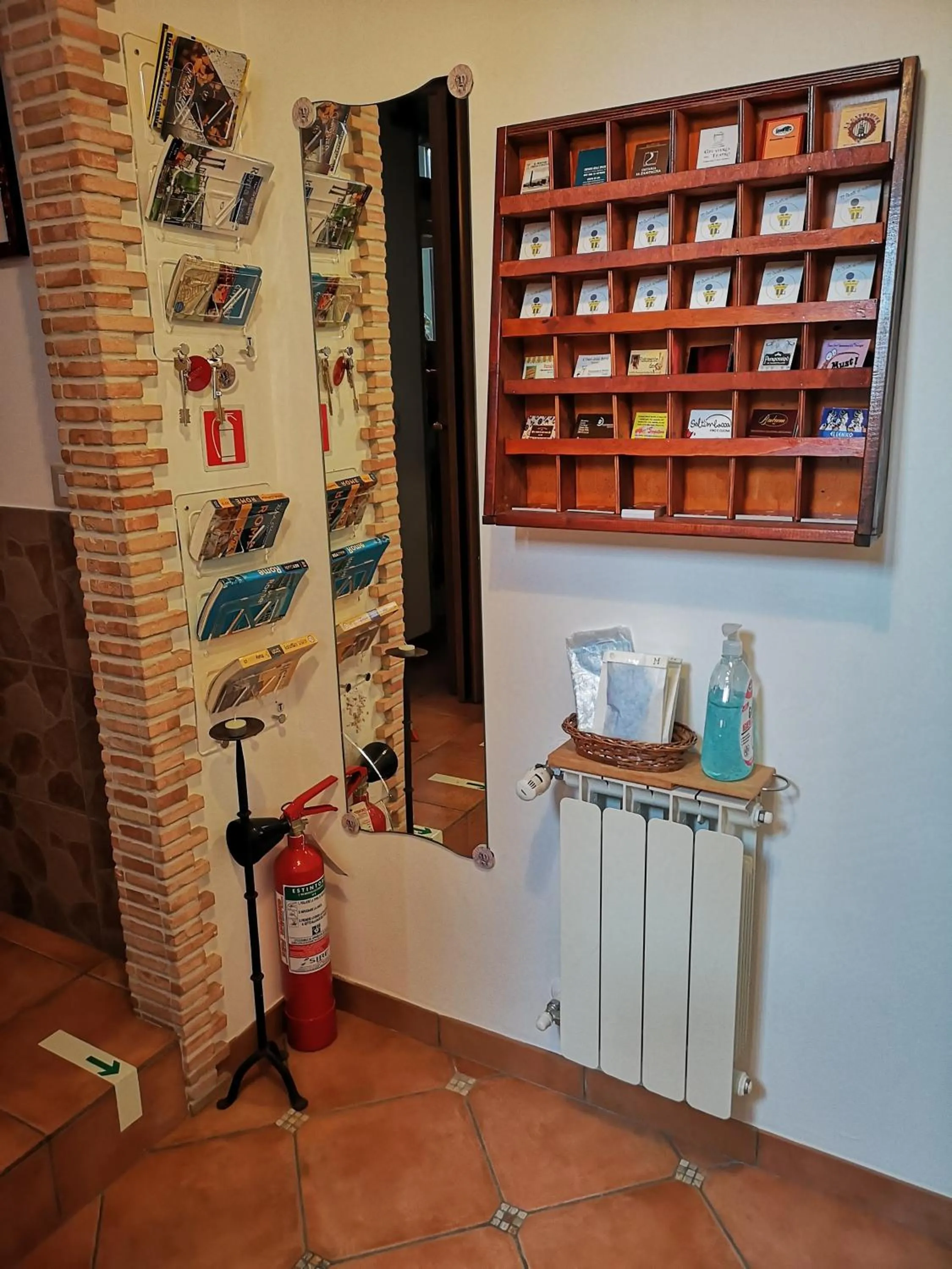 Seating area in Vecchia Roma Resort