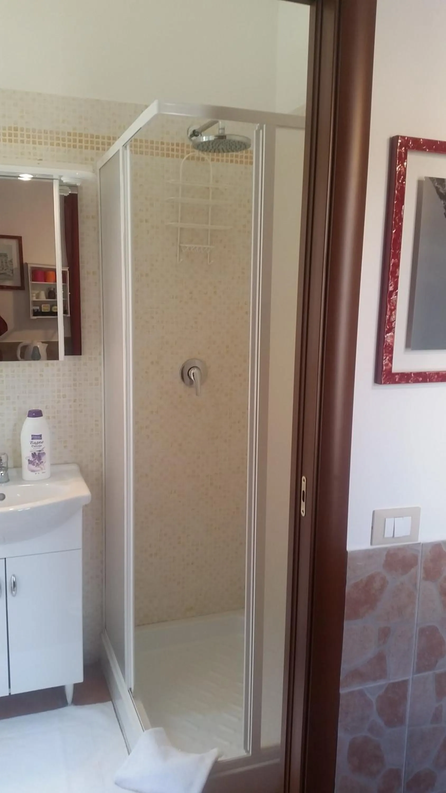 Bathroom in Vecchia Roma Resort