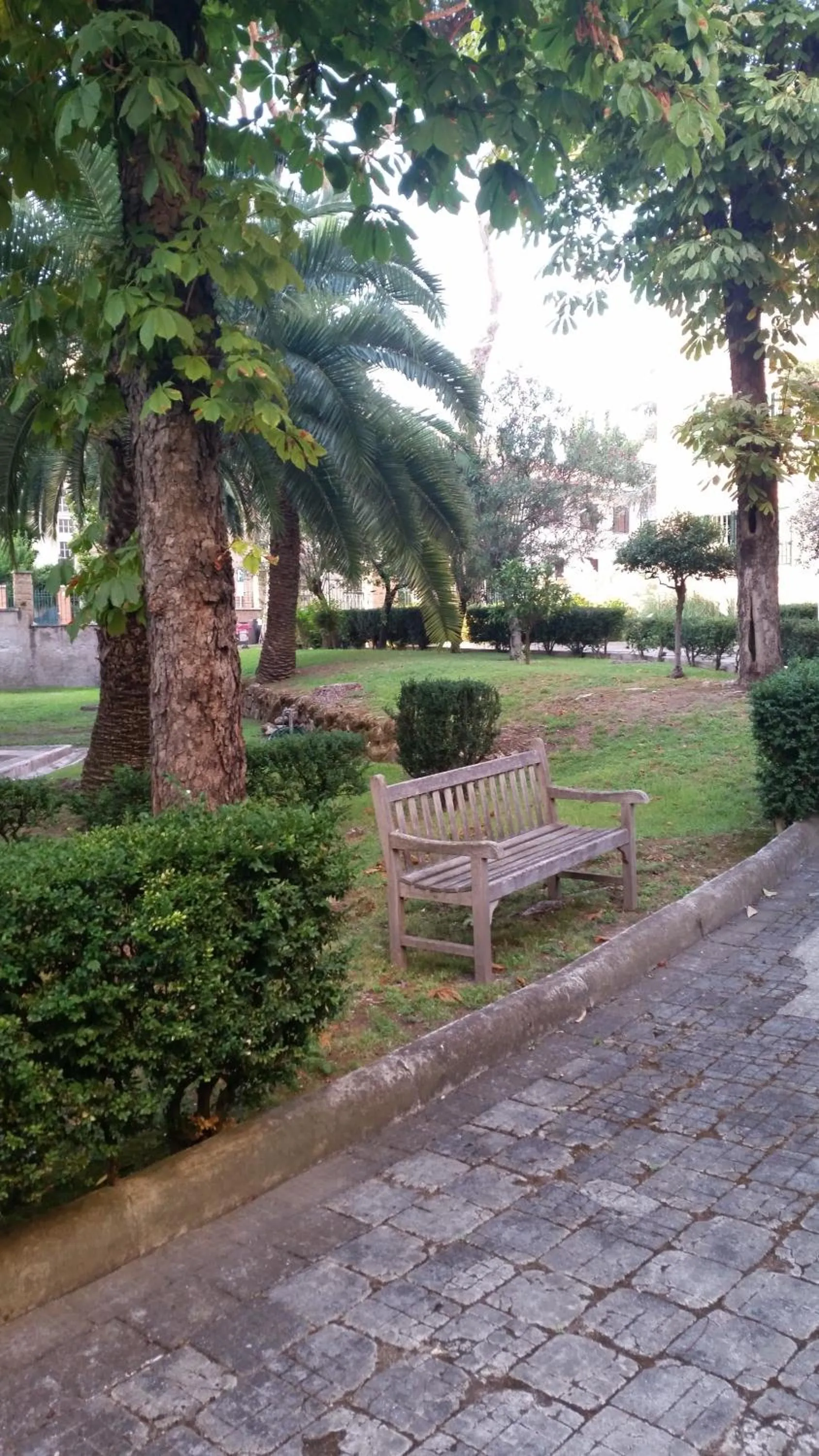 Garden view in Vecchia Roma Resort