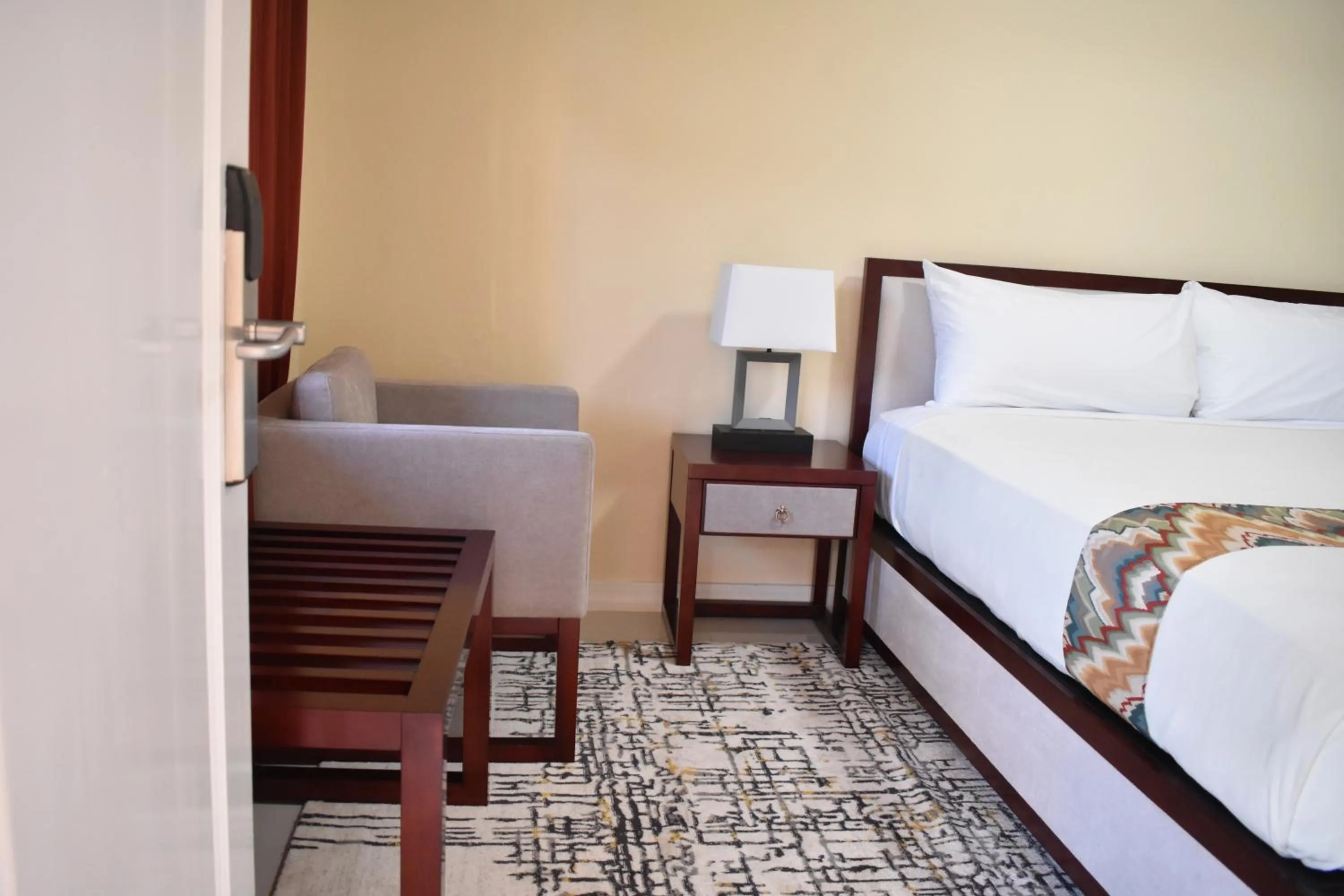 Bed in Hotel Grand A View