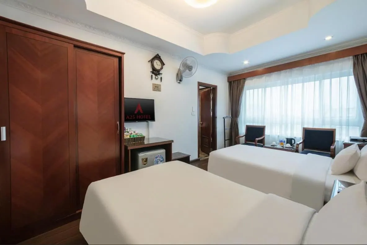 Bed in A25 Hotel - 221 Bạch Mai