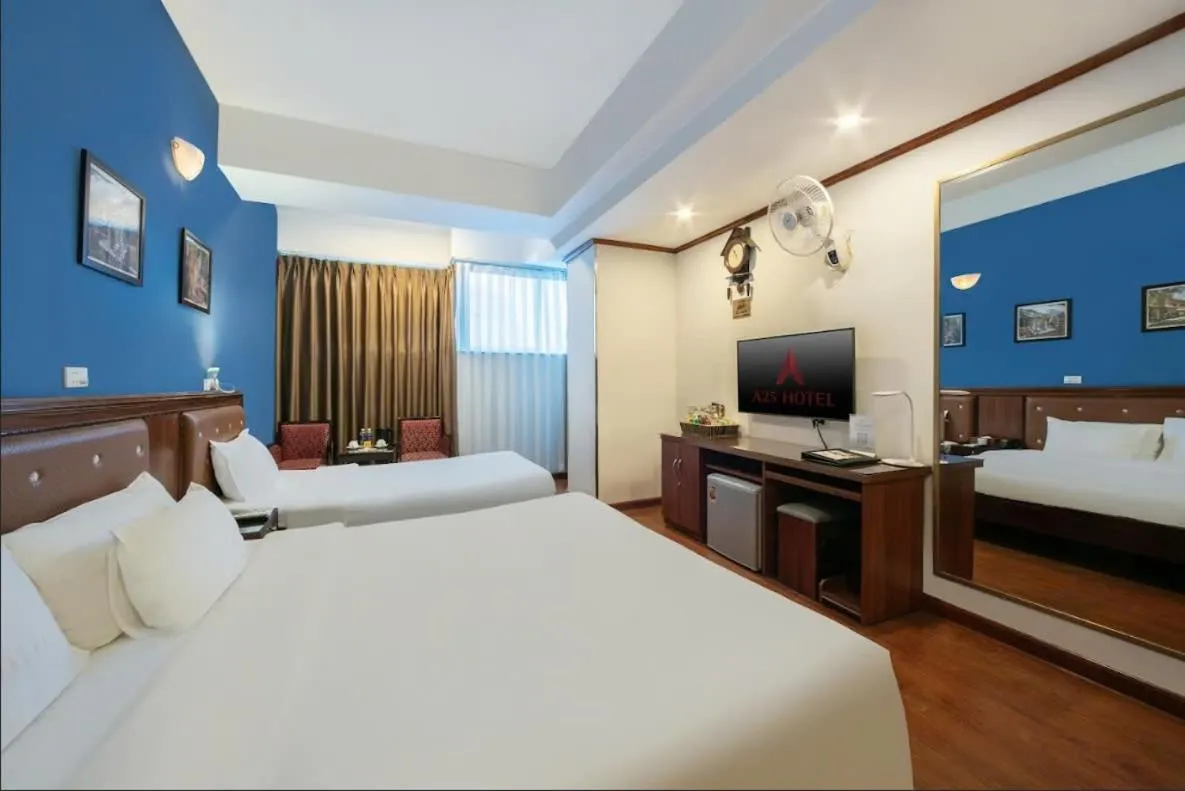 Bed in A25 Hotel - 221 Bạch Mai