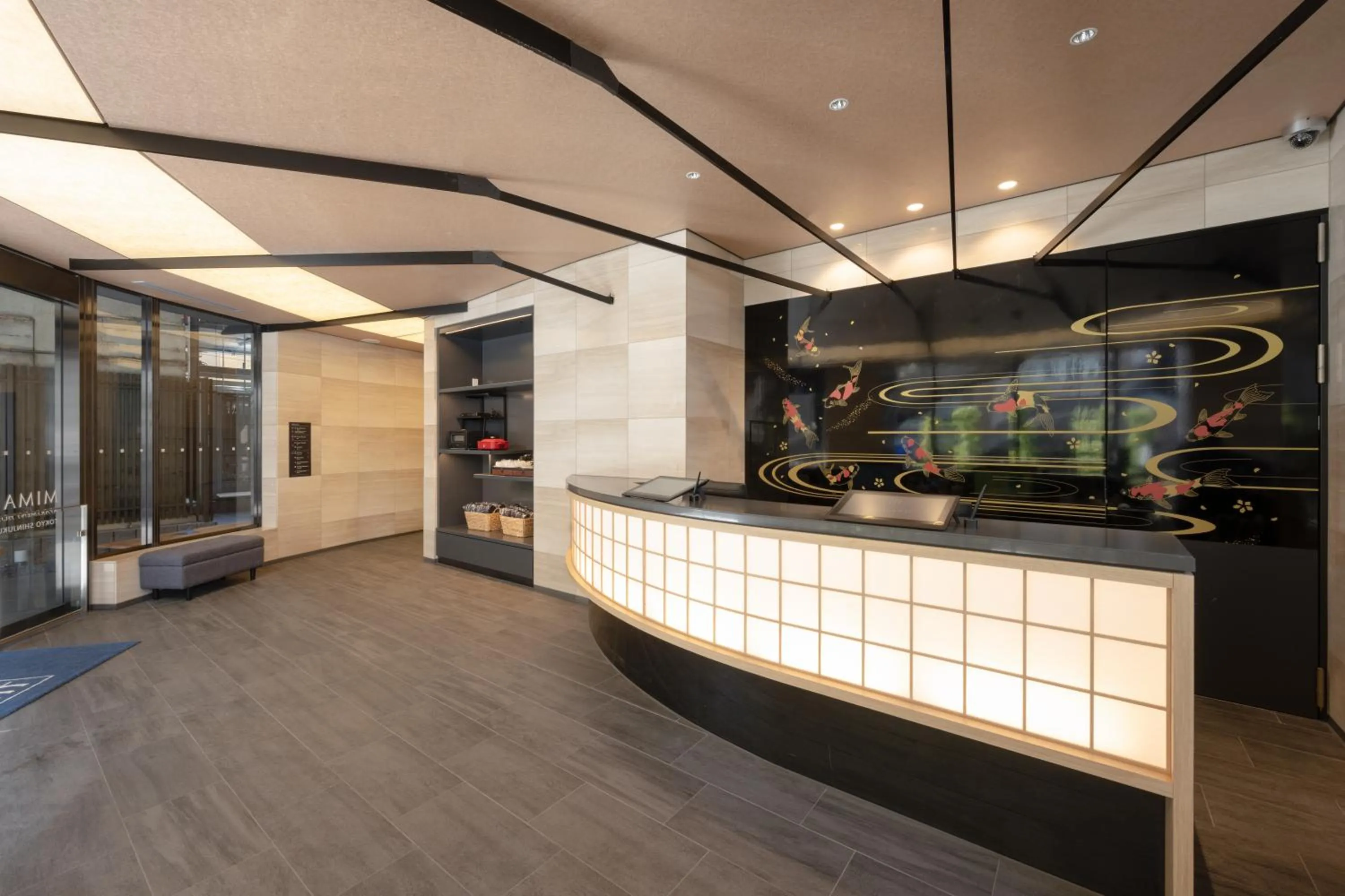 Lobby or reception in MIMARU Tokyo Shinjuku West