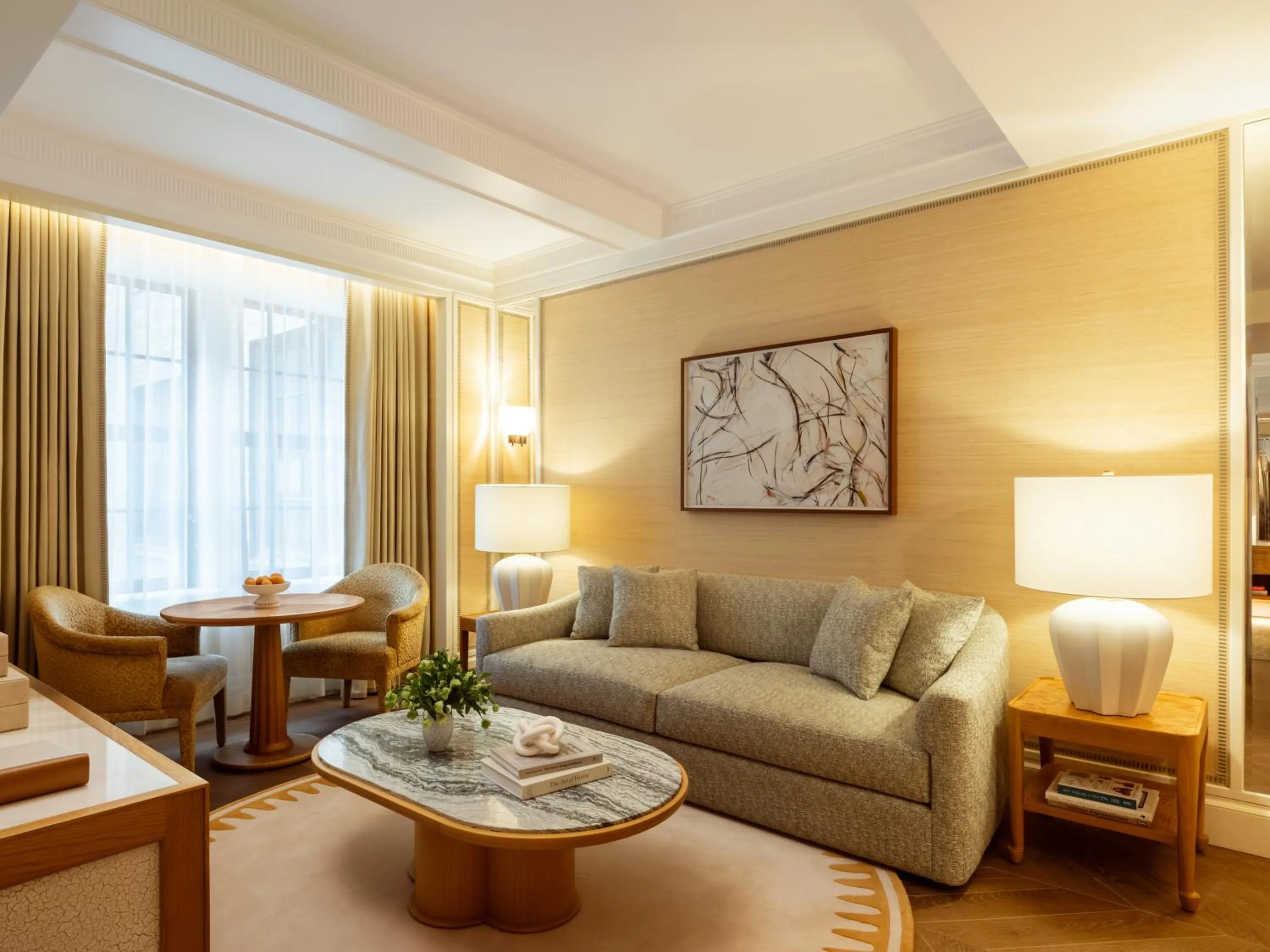 Living room in The Surrey, A Corinthia Hotel