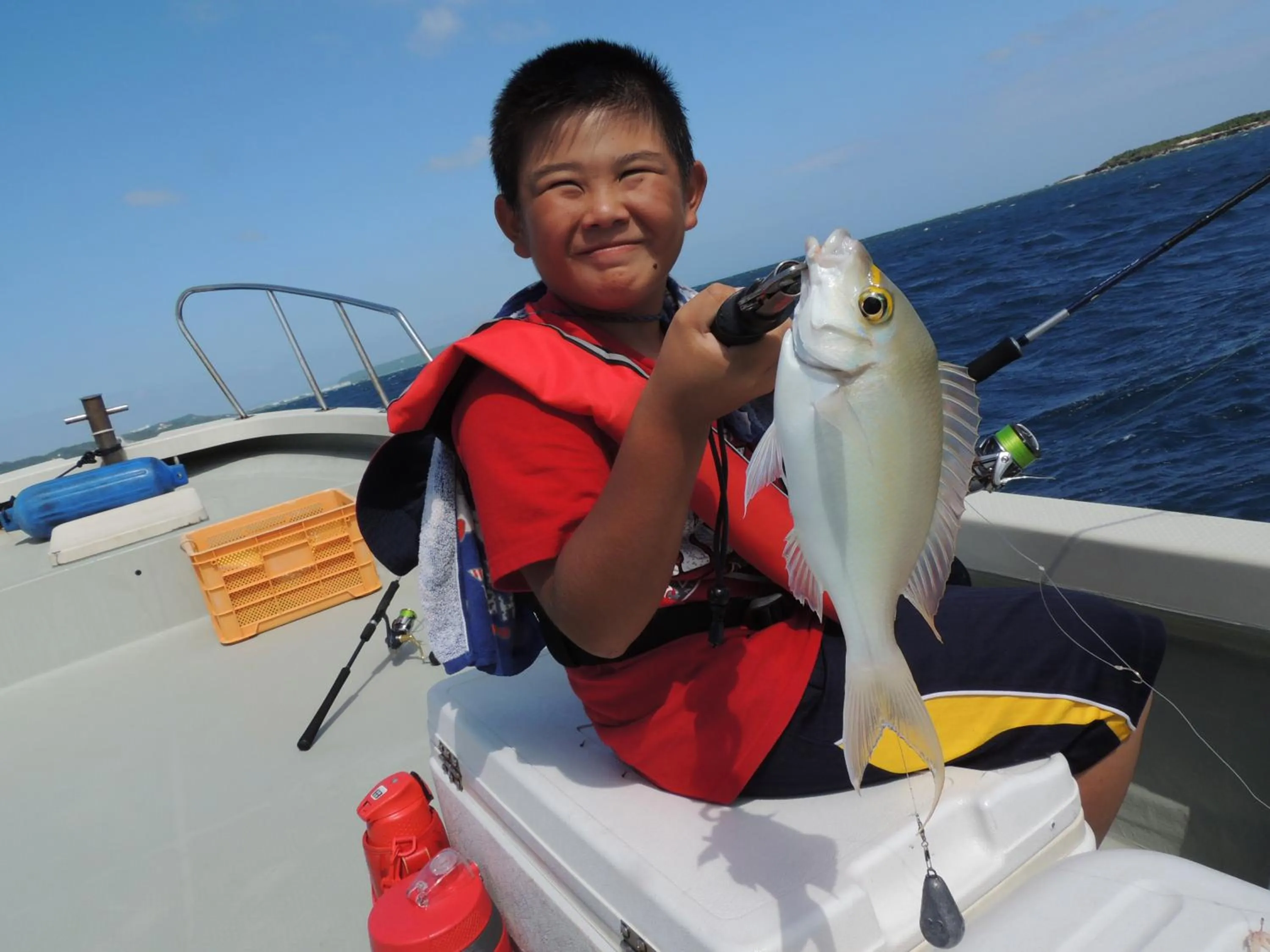 Fishing in Umi no Yado Umikaze