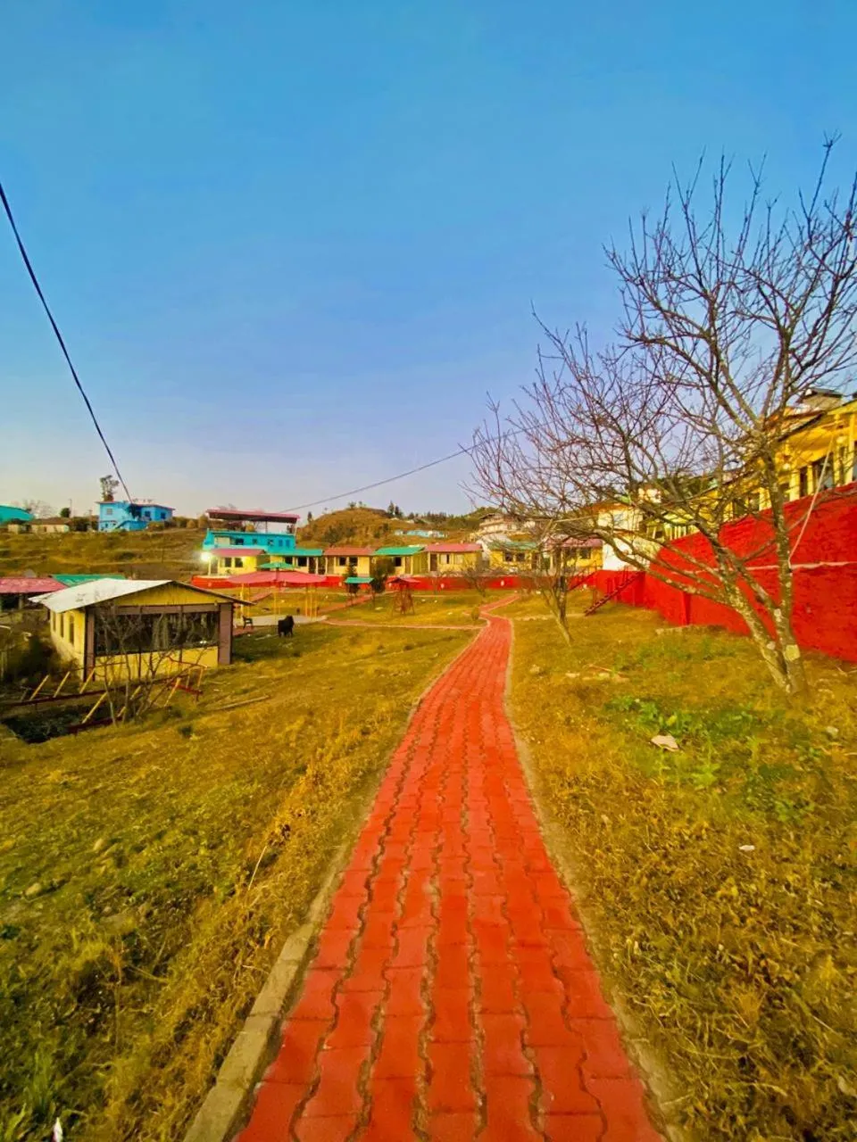 Natural landscape in Bamboo Junction Resort - Kanatal, Valley & Mountain View