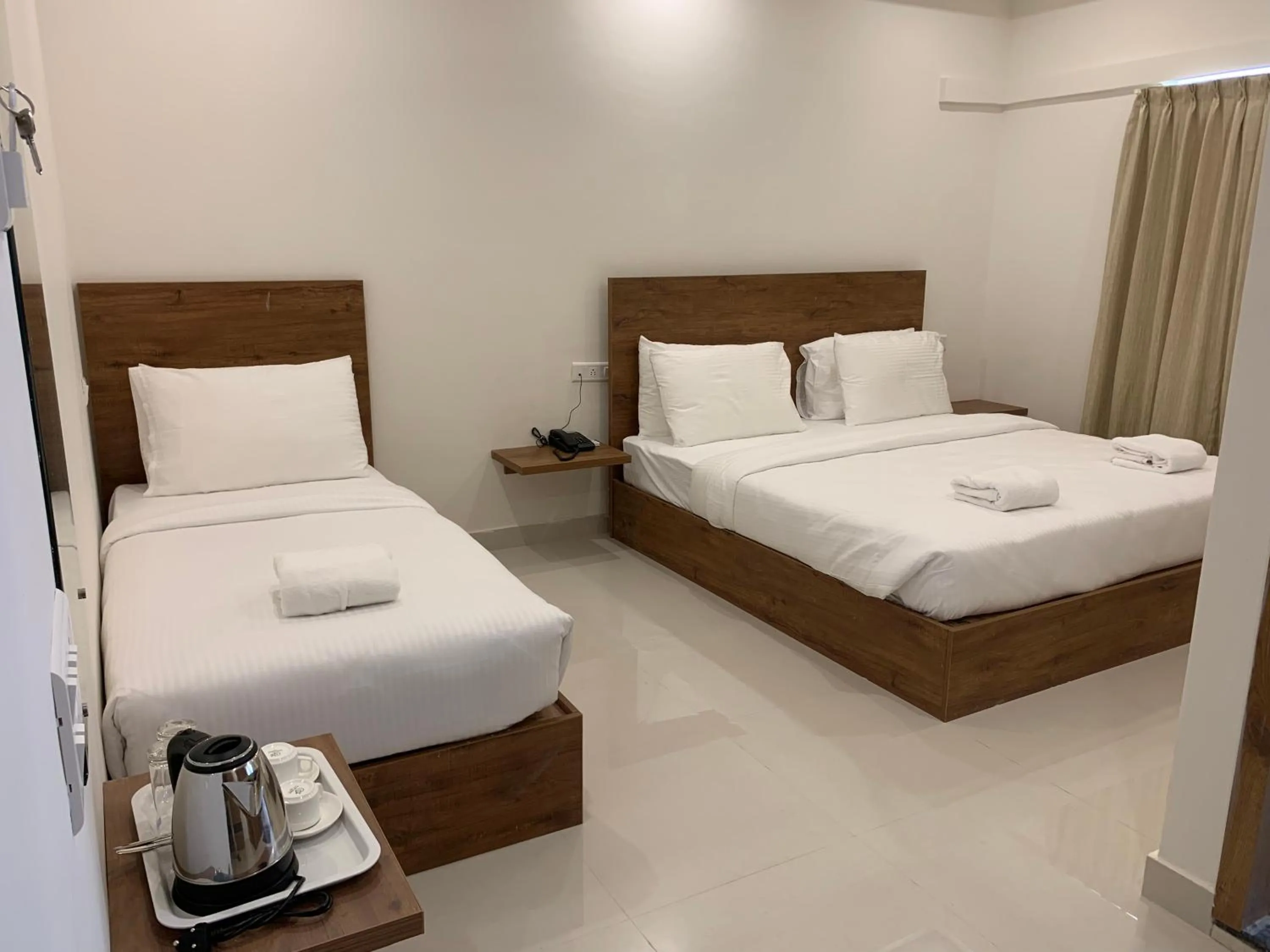 Bed in Hotel Airport City