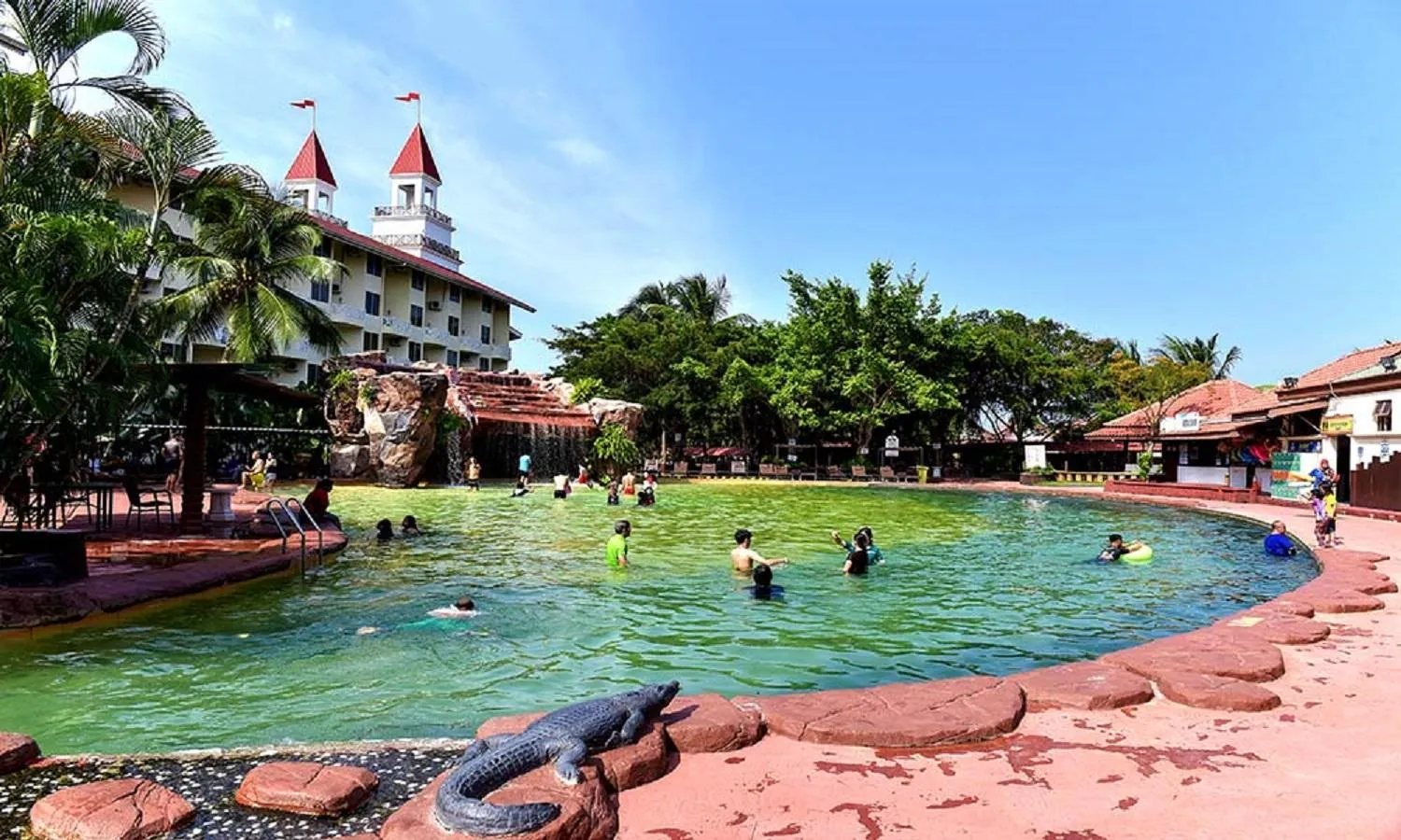 Aqua park in D'Vista Homestay Apartments in Desaru Beach Resort