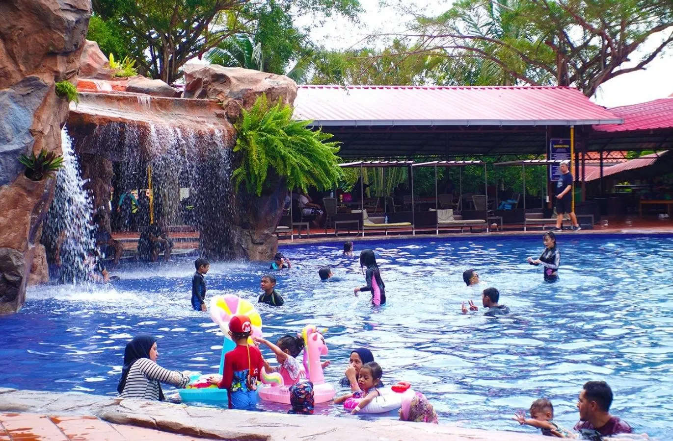 Aqua park in D'Vista Homestay Apartments in Desaru Beach Resort