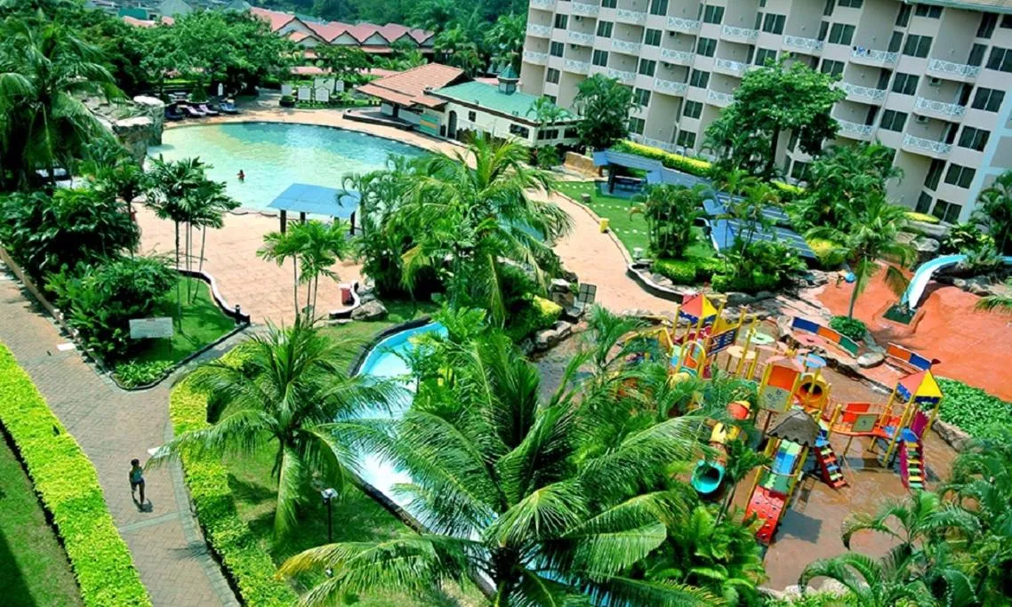 Aqua park in D'Vista Homestay Apartments in Desaru Beach Resort