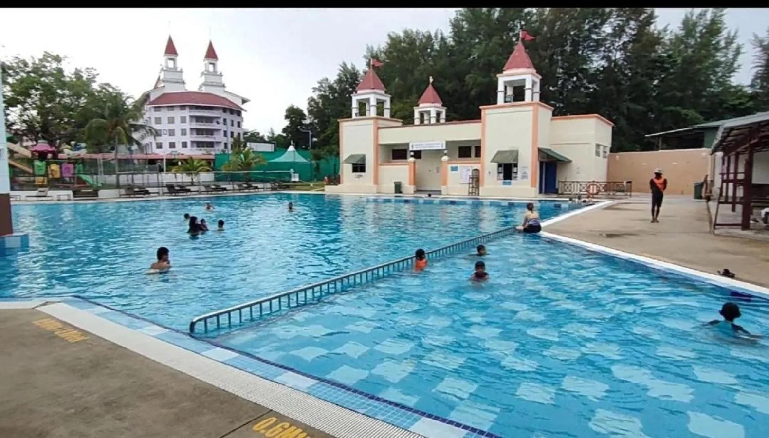 Swimming pool in D'Vista Homestay Apartments in Desaru Beach Resort