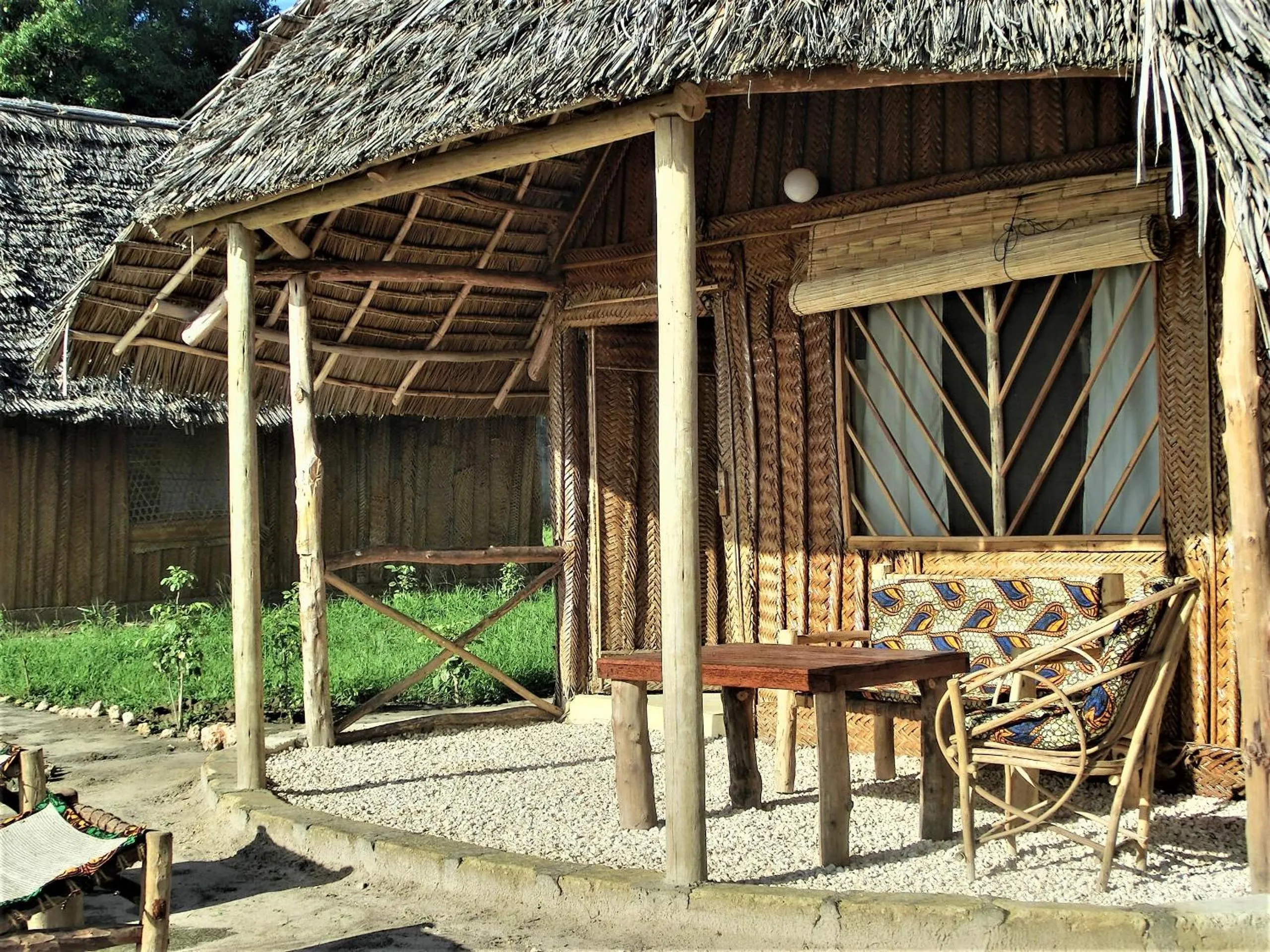 Patio in Jabar Lodge
