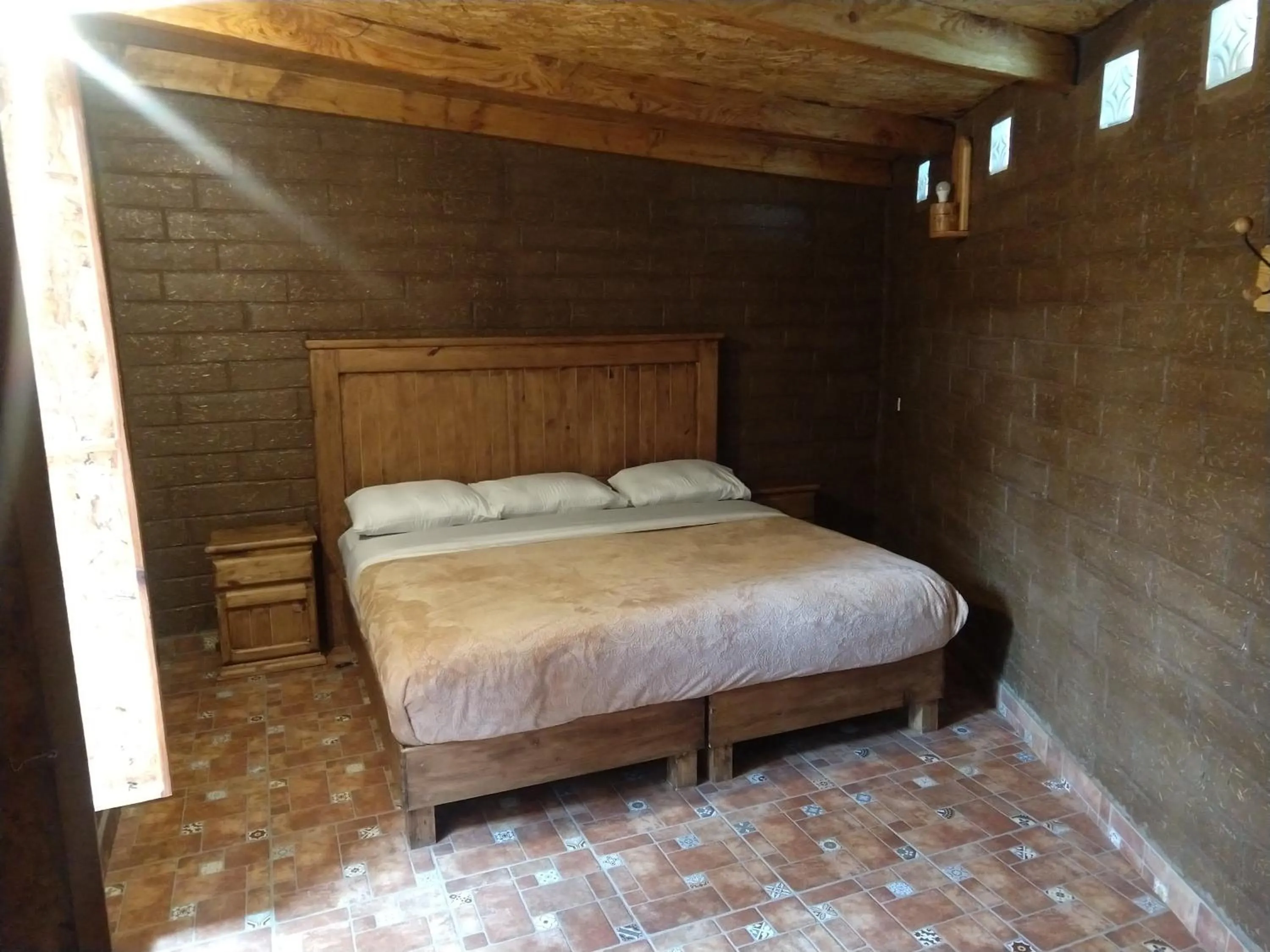 Bed in Hotel Finca Belén