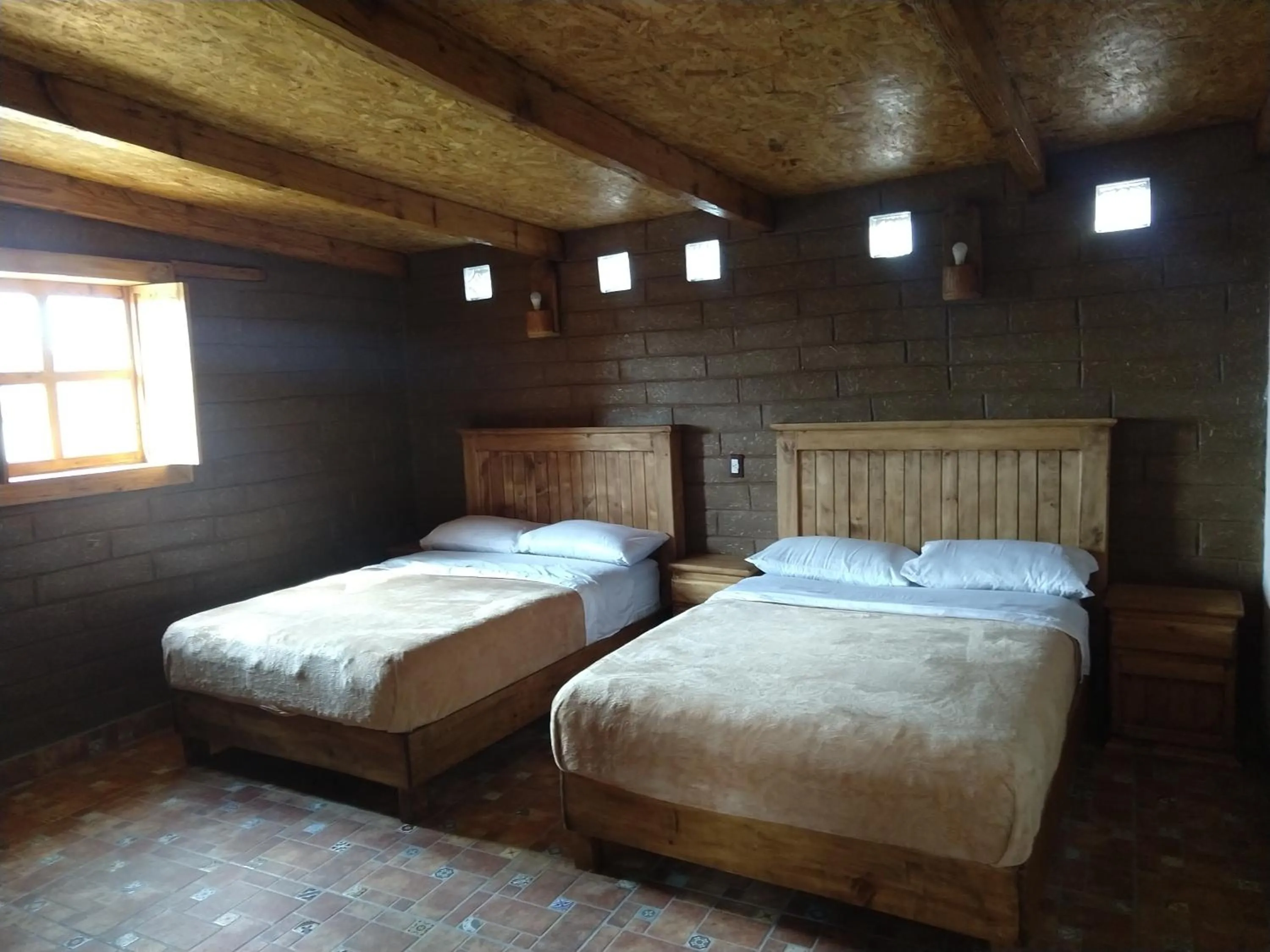 Bed in Hotel Finca Belén