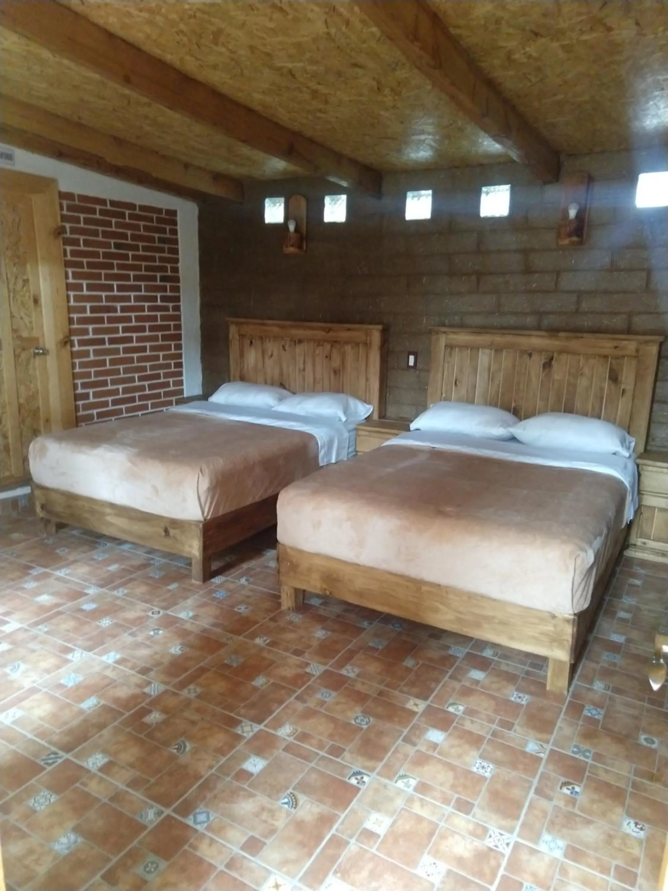 Bed in Hotel Finca Belén