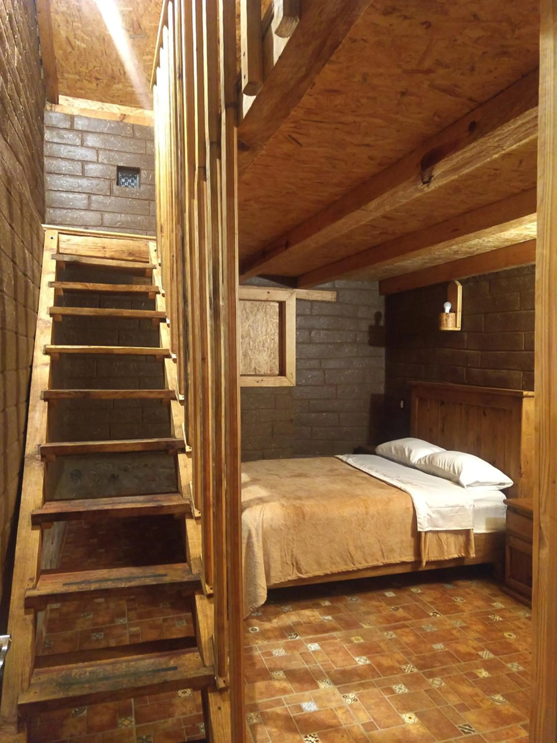 Bed in Hotel Finca Belén