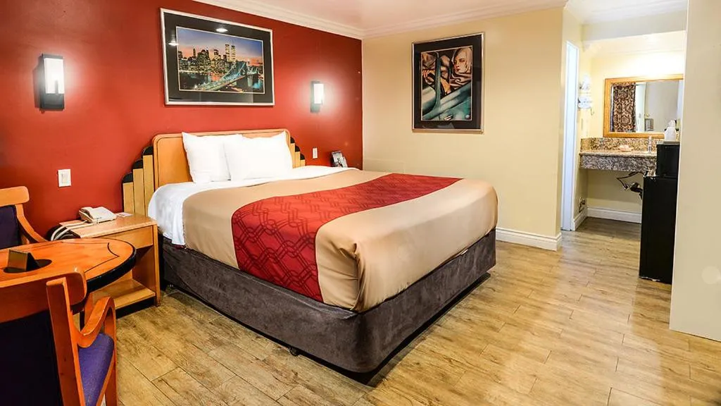 Bed in Aqua Venture Inn